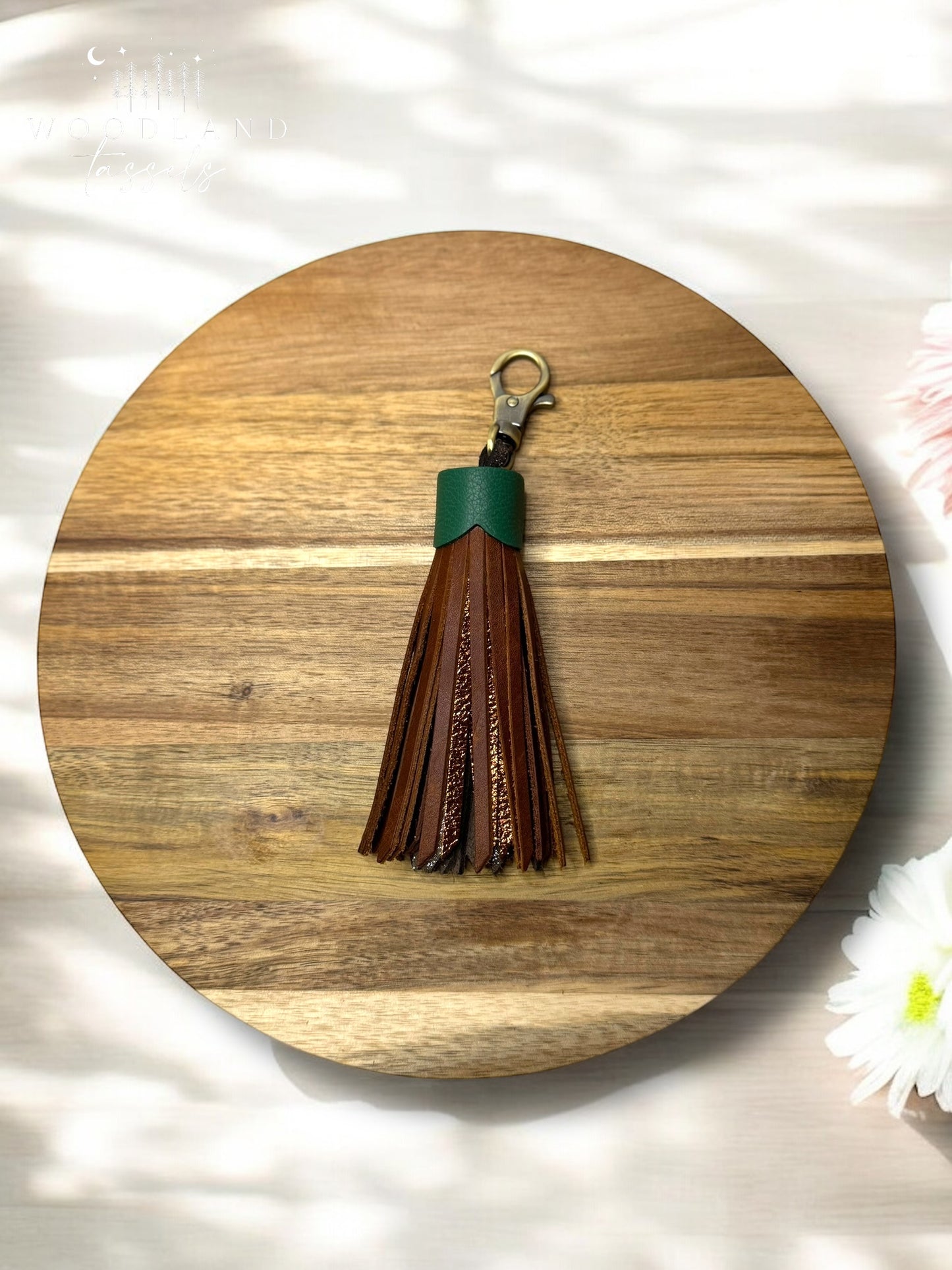 Nature Girl Tassel Purse Charm