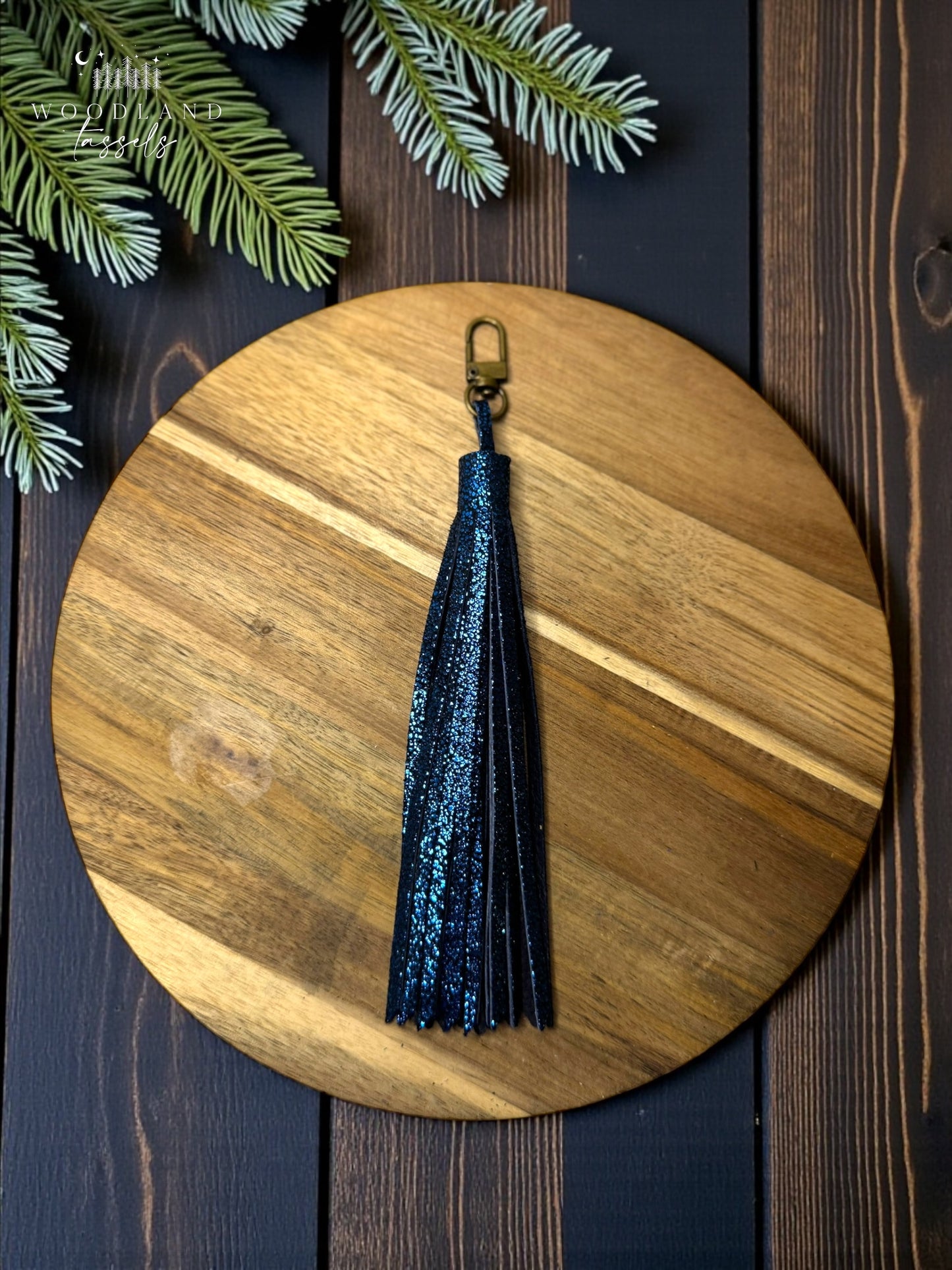 Holiday ‘Duo’ Accent Leather Tassels