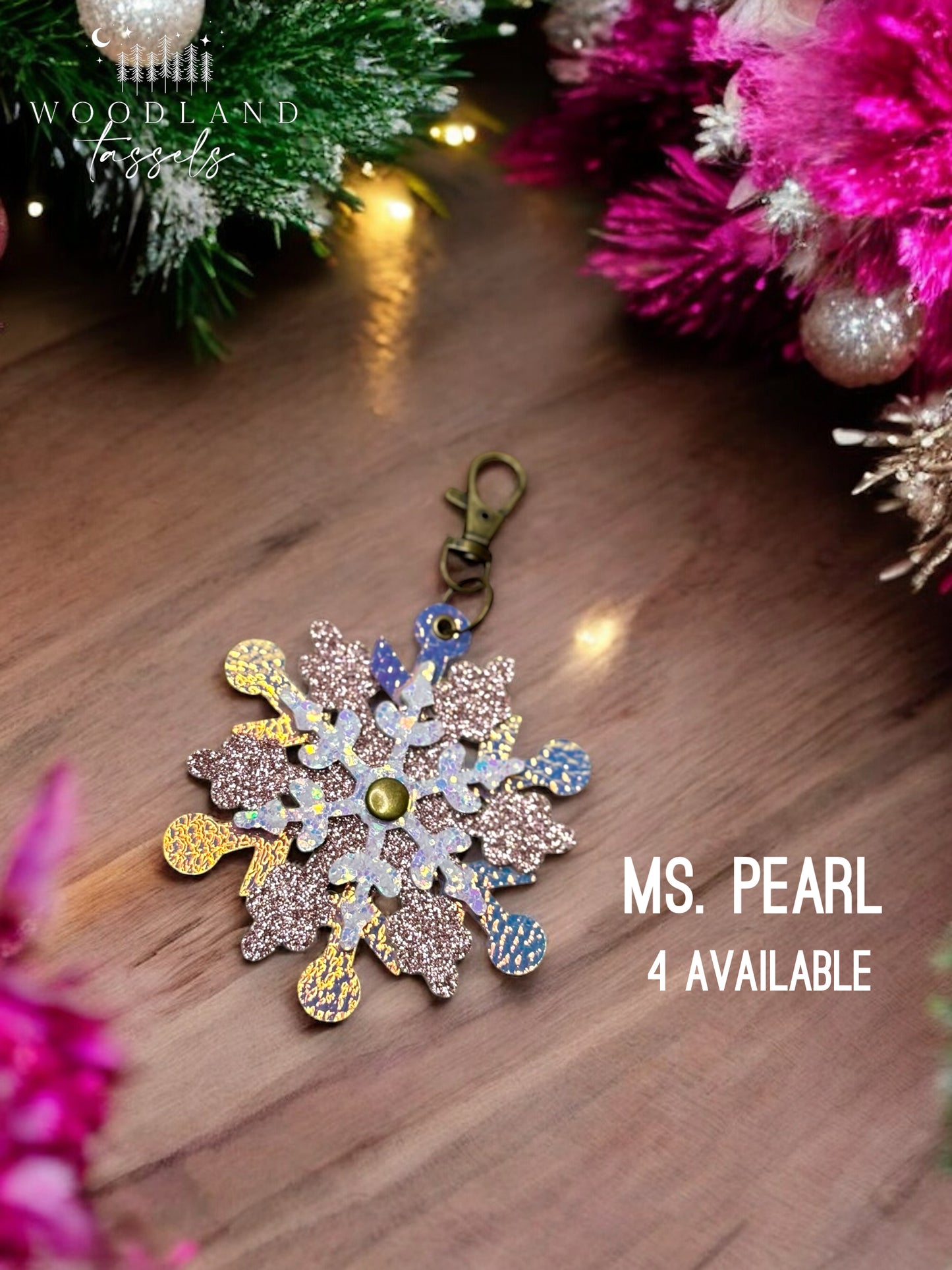 Snowflake Purse Charm Limited Edition