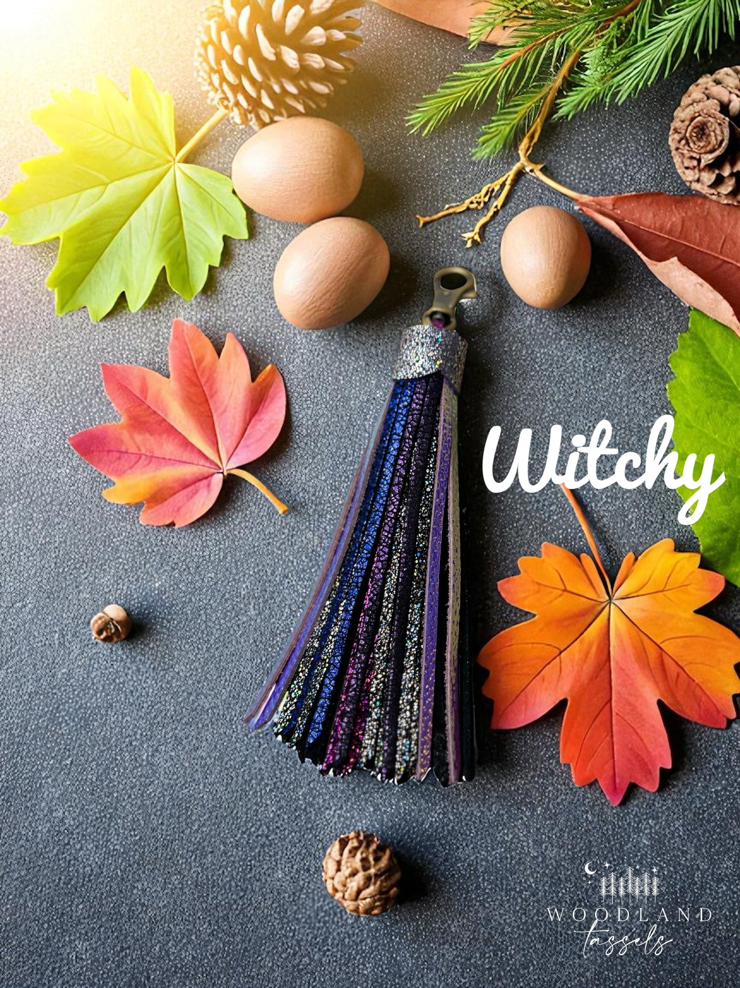 Technicolor Tassels- Jumbo 7.25”
