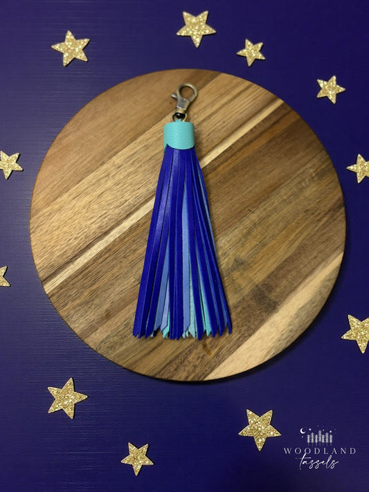 Violet Femme Leather Tassel