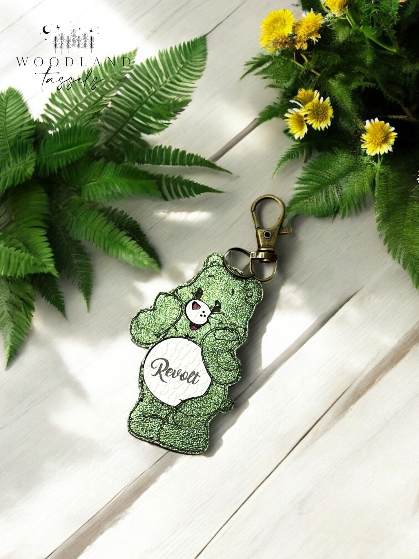 Protest Bear Purse Charm
