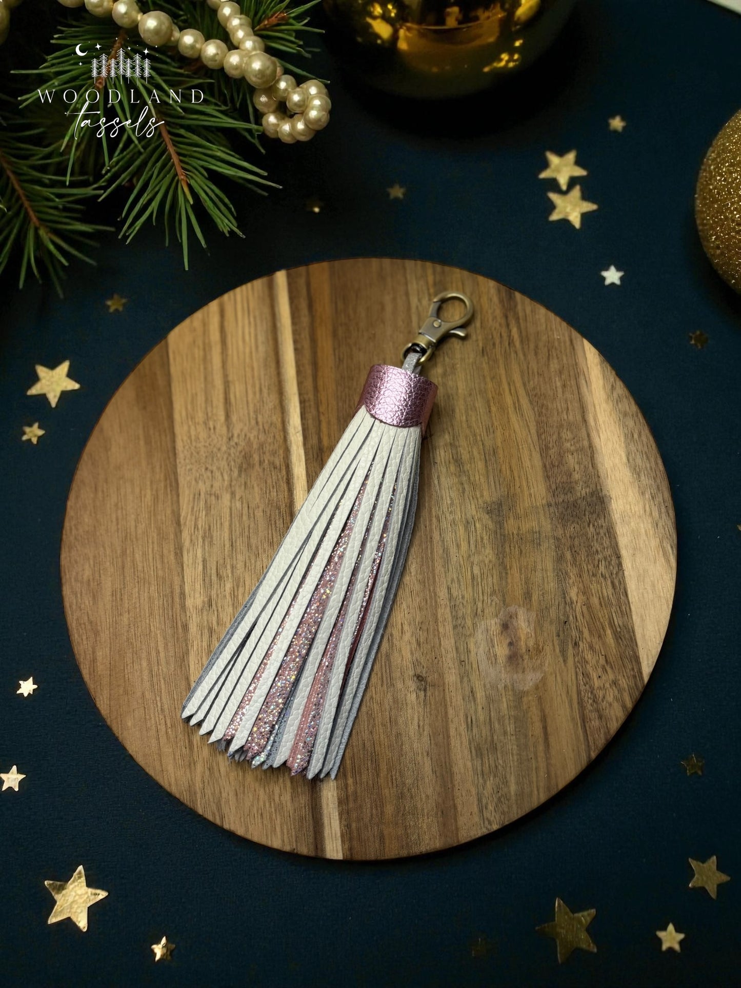 Snow Bunny Leather Tassel