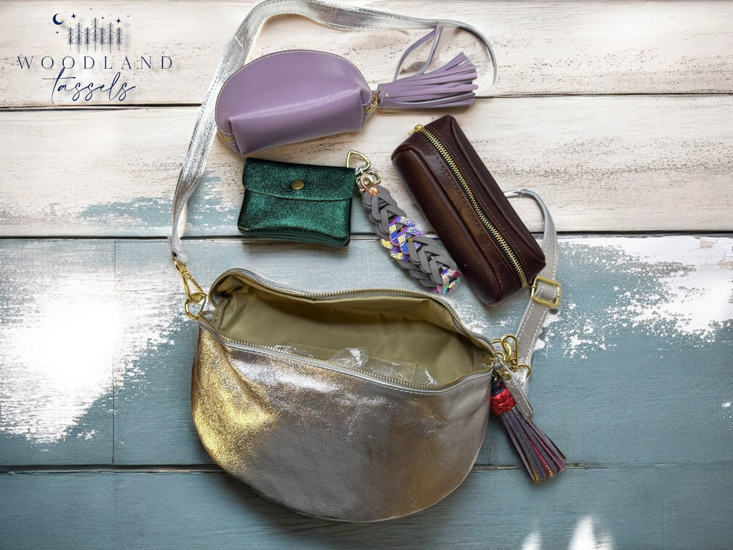 Italian Leather Sling Bag