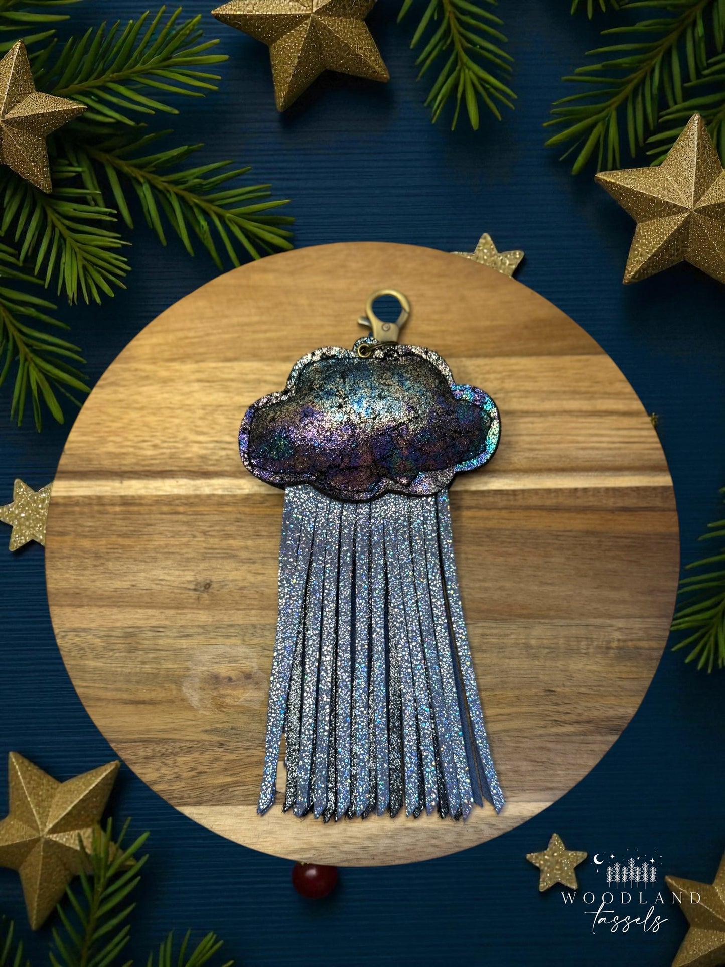 Puffy Cloudburst Purse Charms