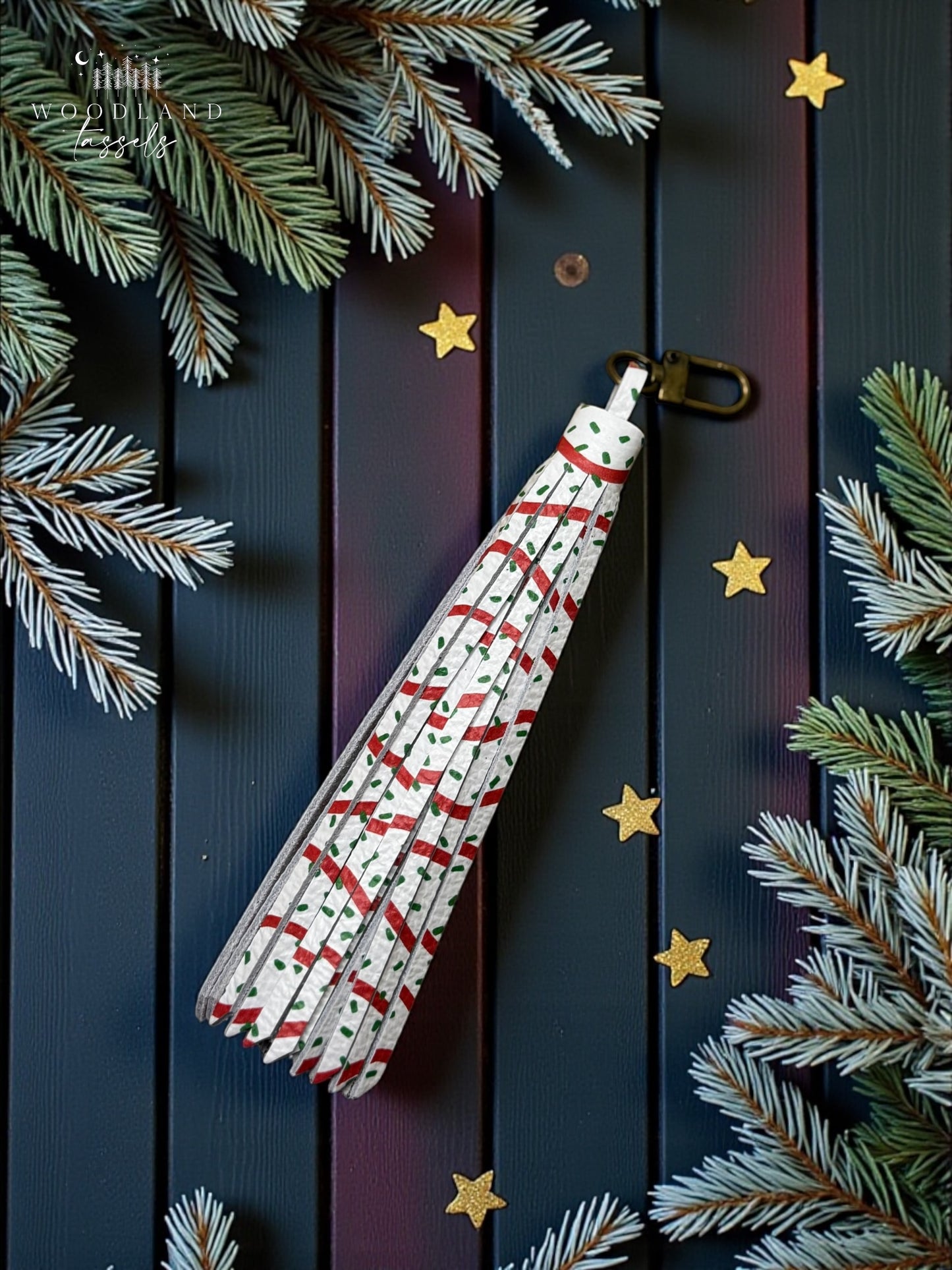 Holiday ‘Duo’ Accent Leather Tassels