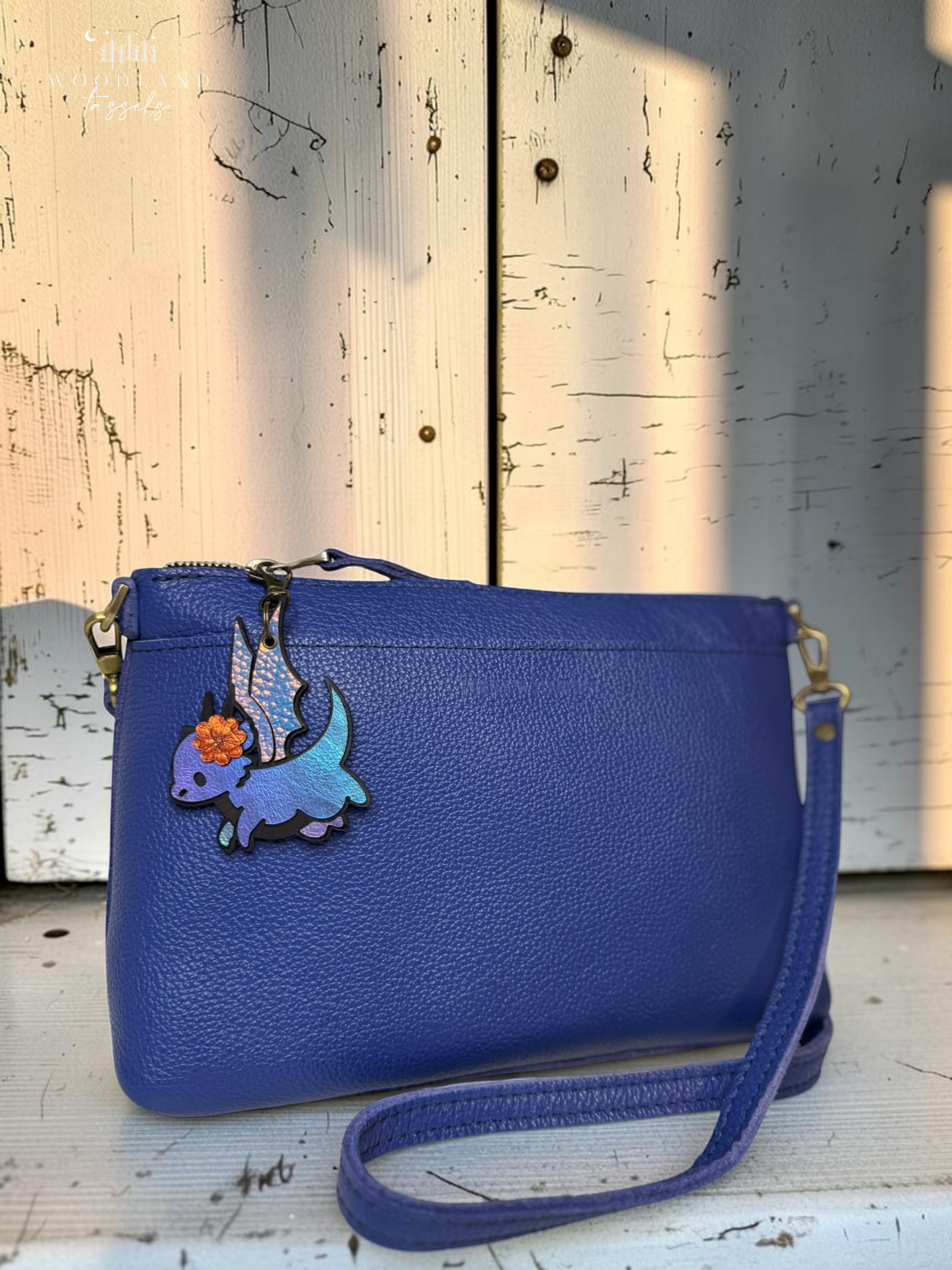Smol Dragon Leather Charm | Dragon Purse & Bag Charm