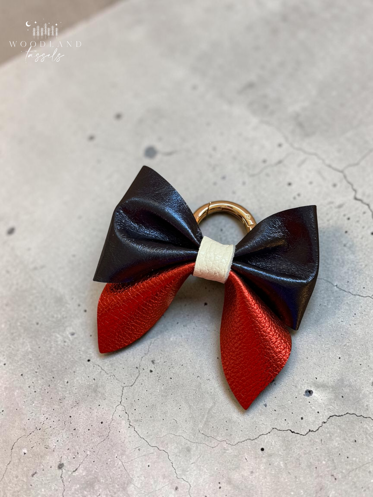 Leather Bow and Tassel Seasonal Sale