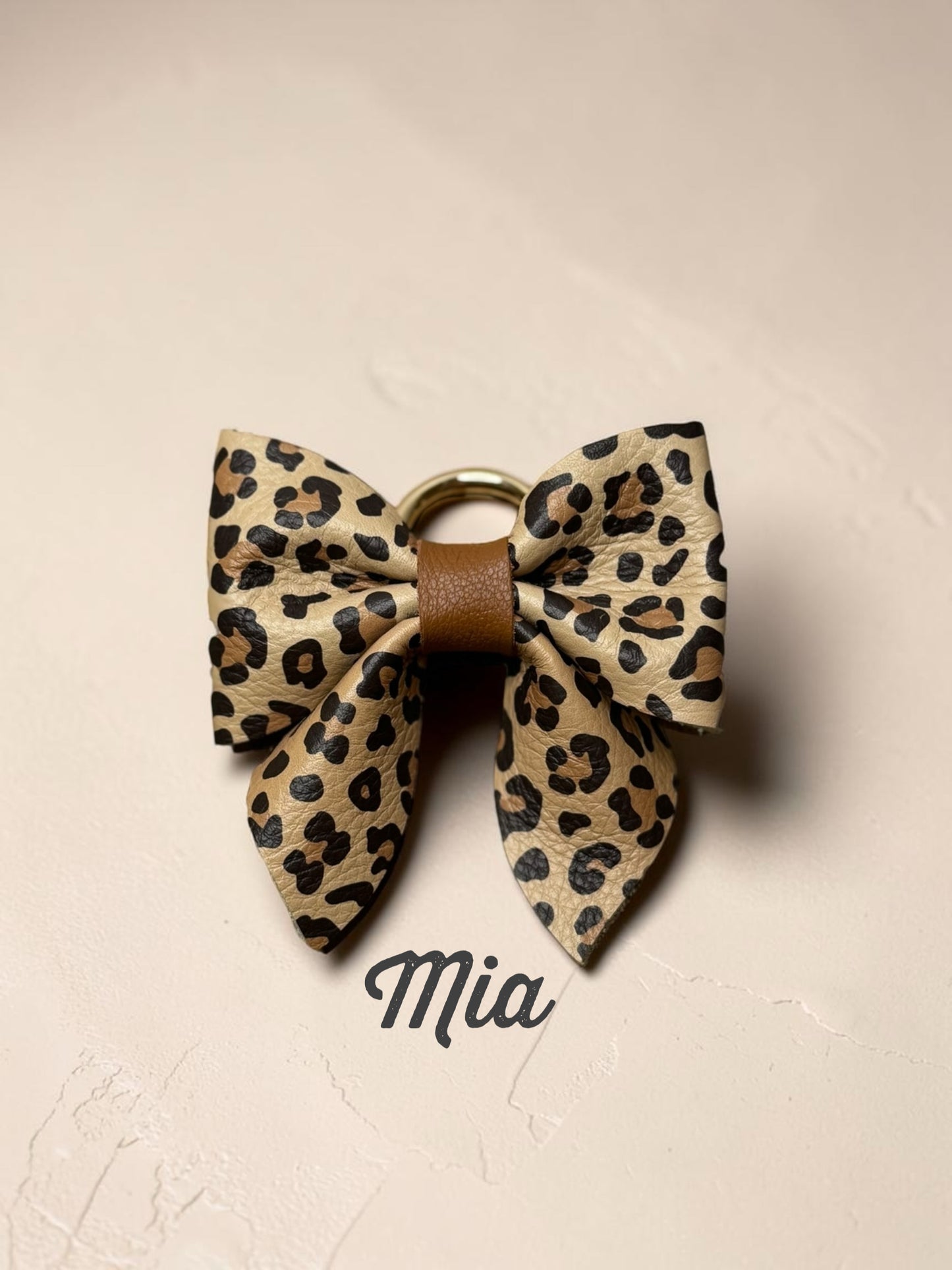 Leather Purse Bows