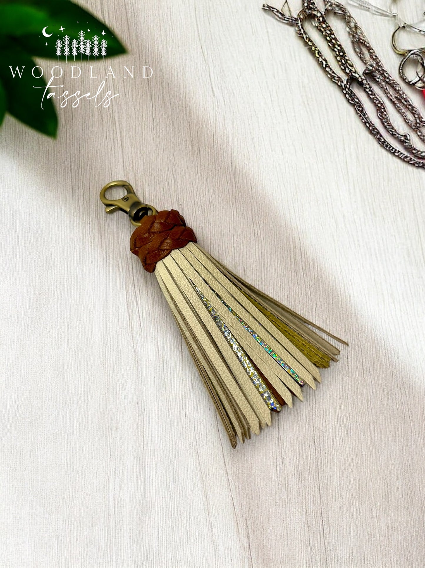 Woodland Queen Leather Tassel