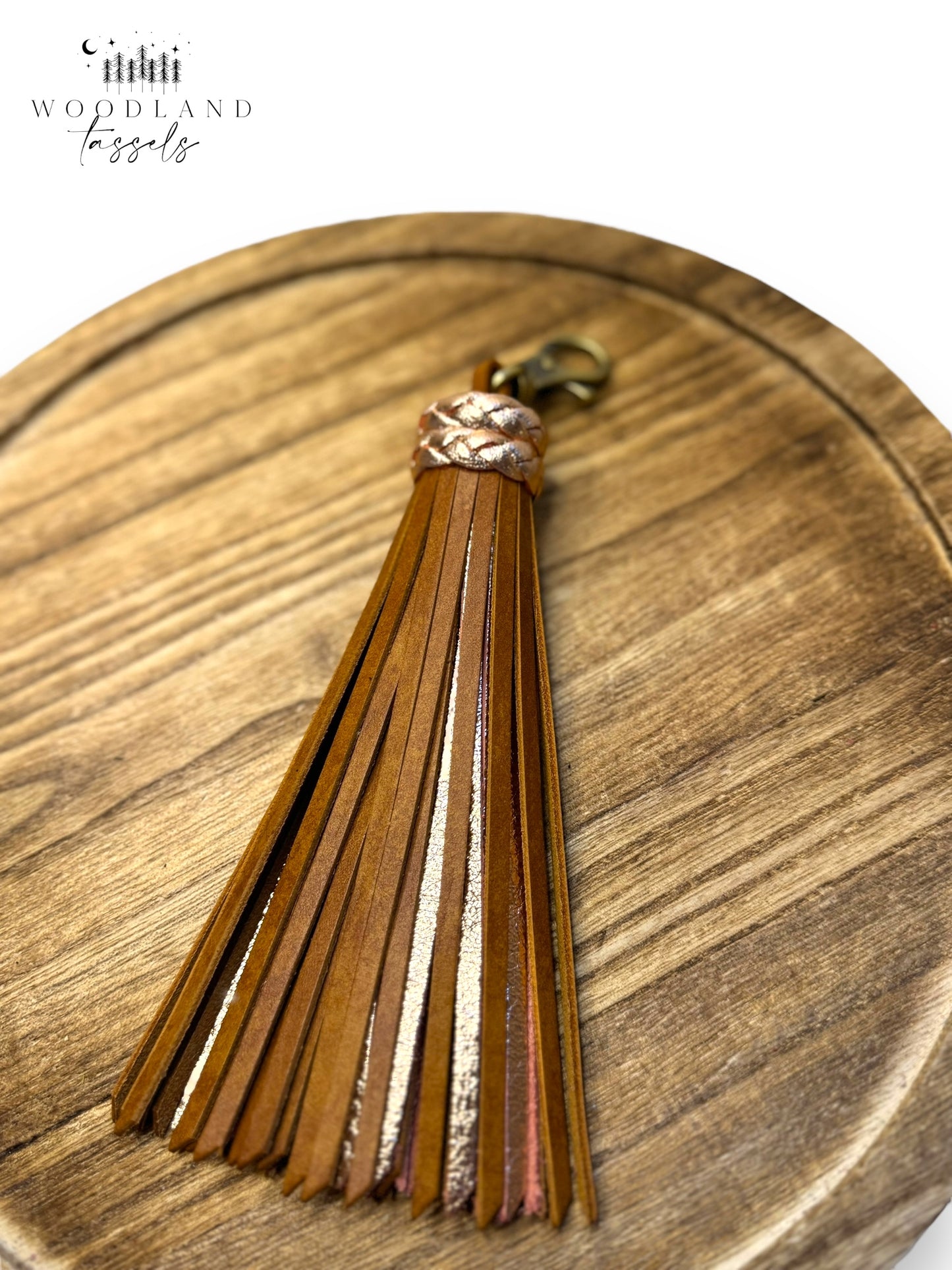 Honey Pot Leather Tassel