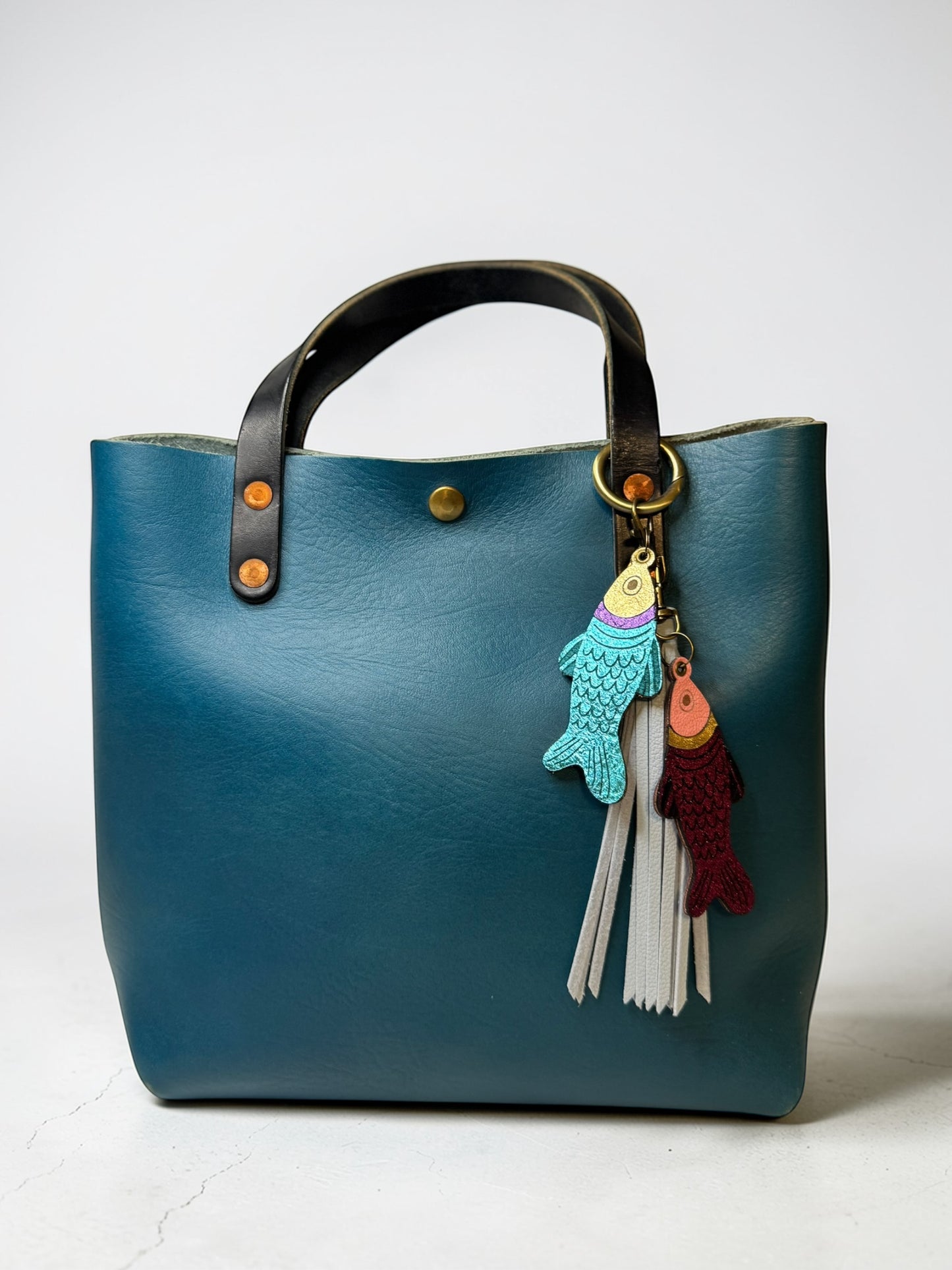 Duo Accent Leather Tassels