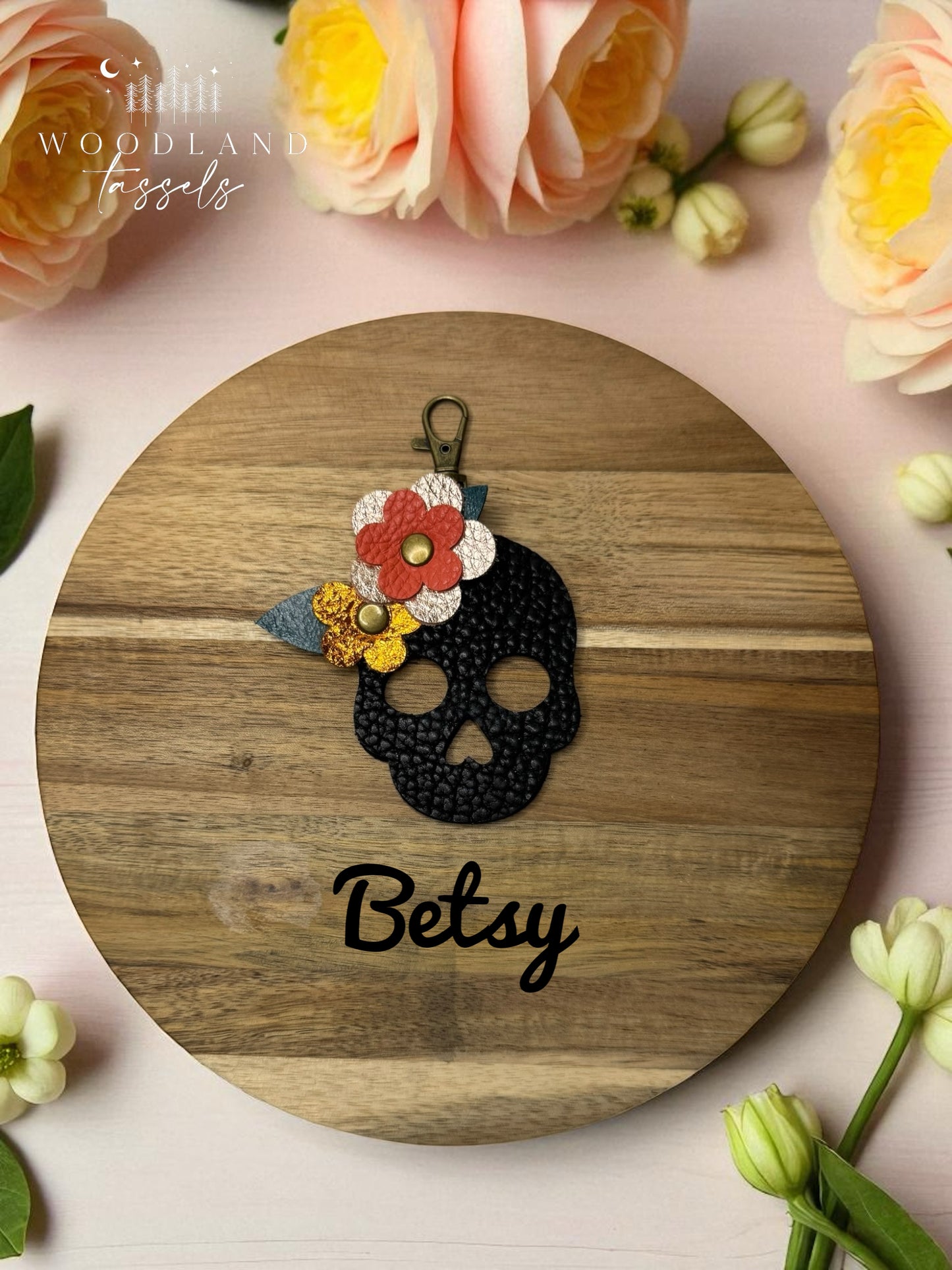 Sugar Skull Purse Charms
