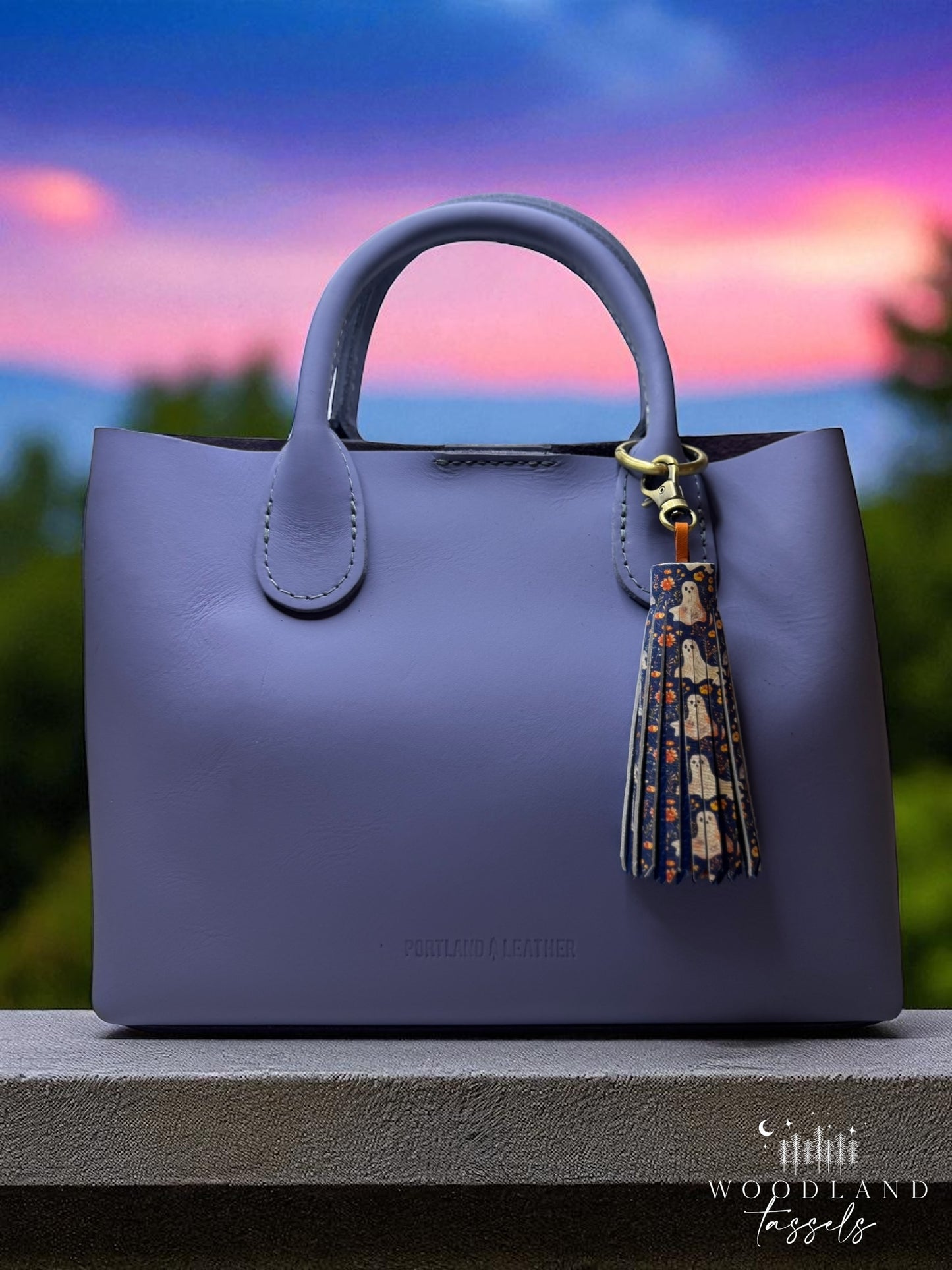 Ghost Leather Tassels