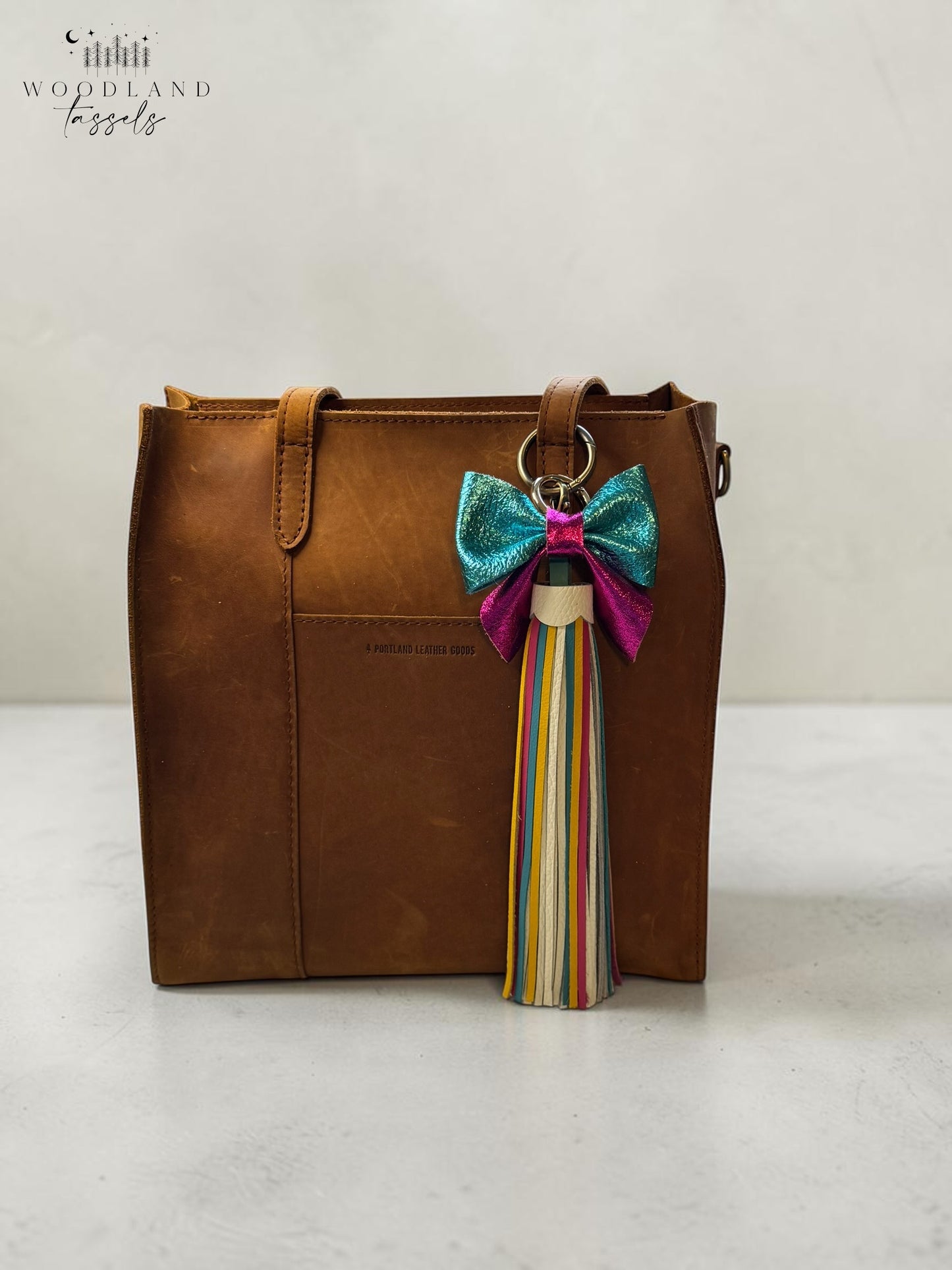 Rainbow Bright Queen Leather Tassel