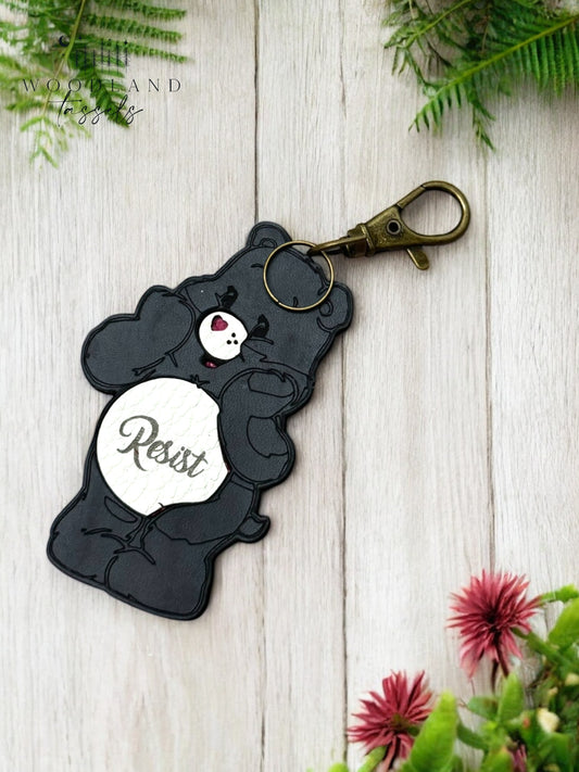 Protest Bear Purse Charm