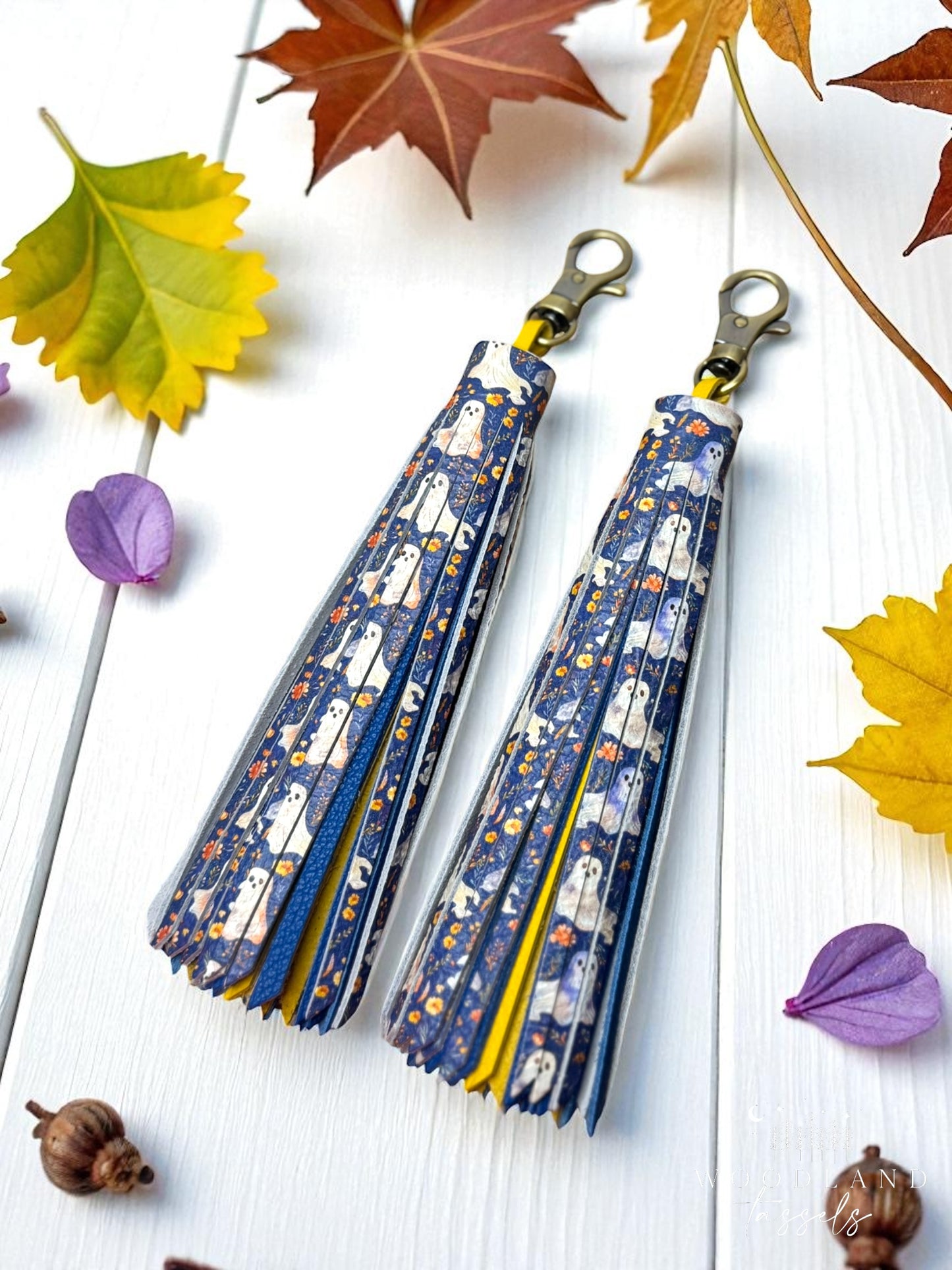 Ghost Leather Tassels