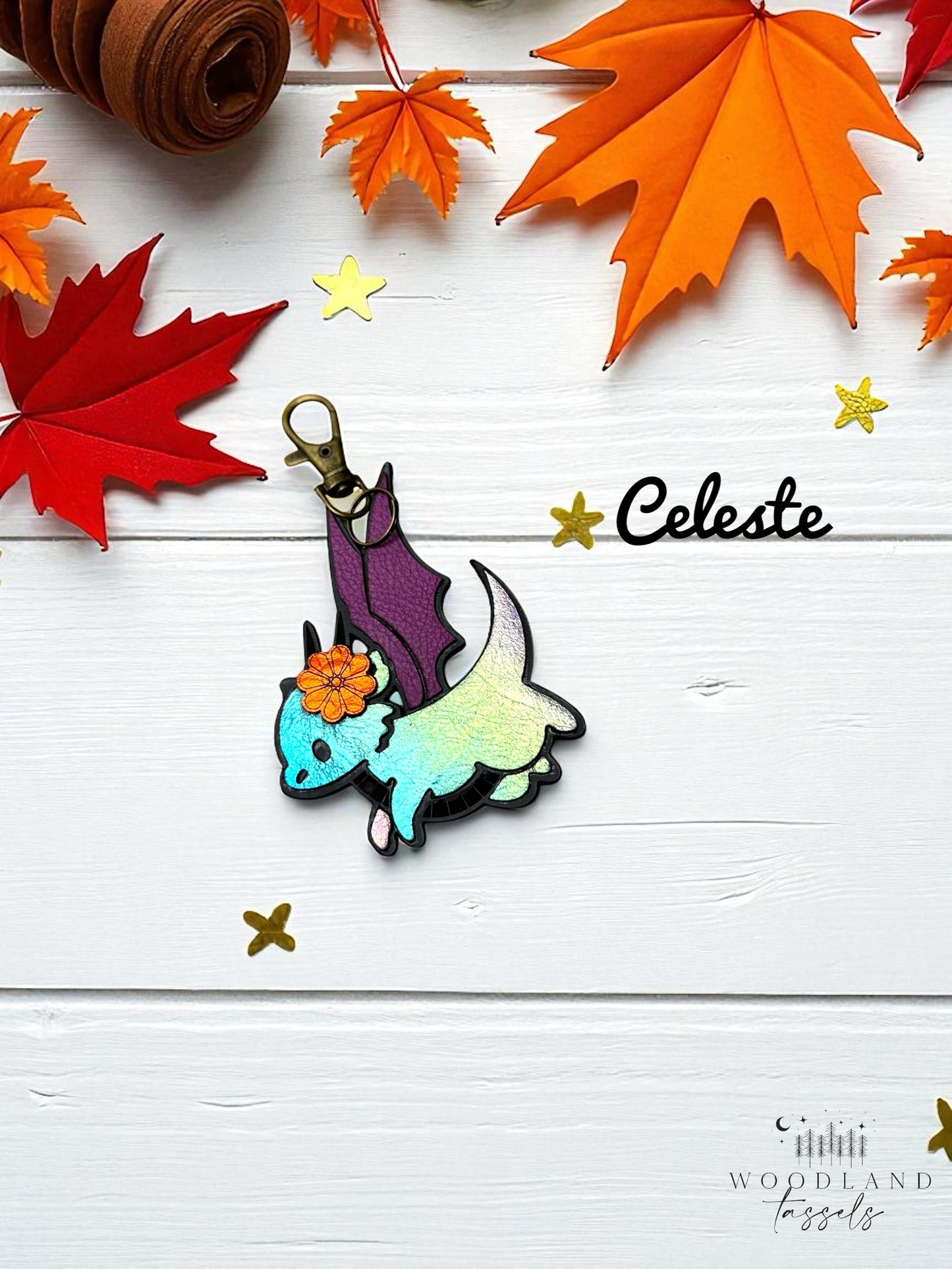 Smol Dragon Purse Charm