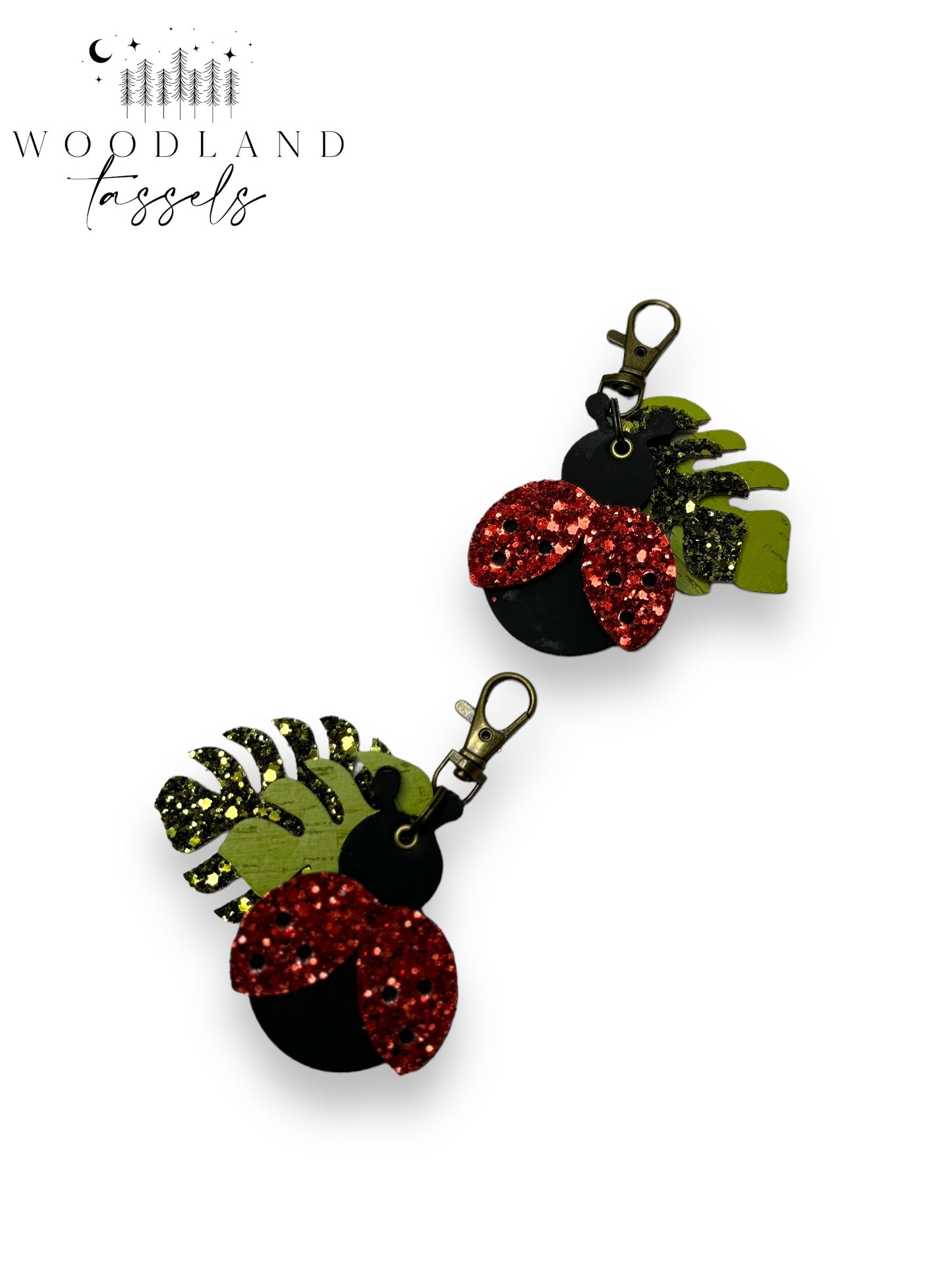 Ladybug Leather Charm