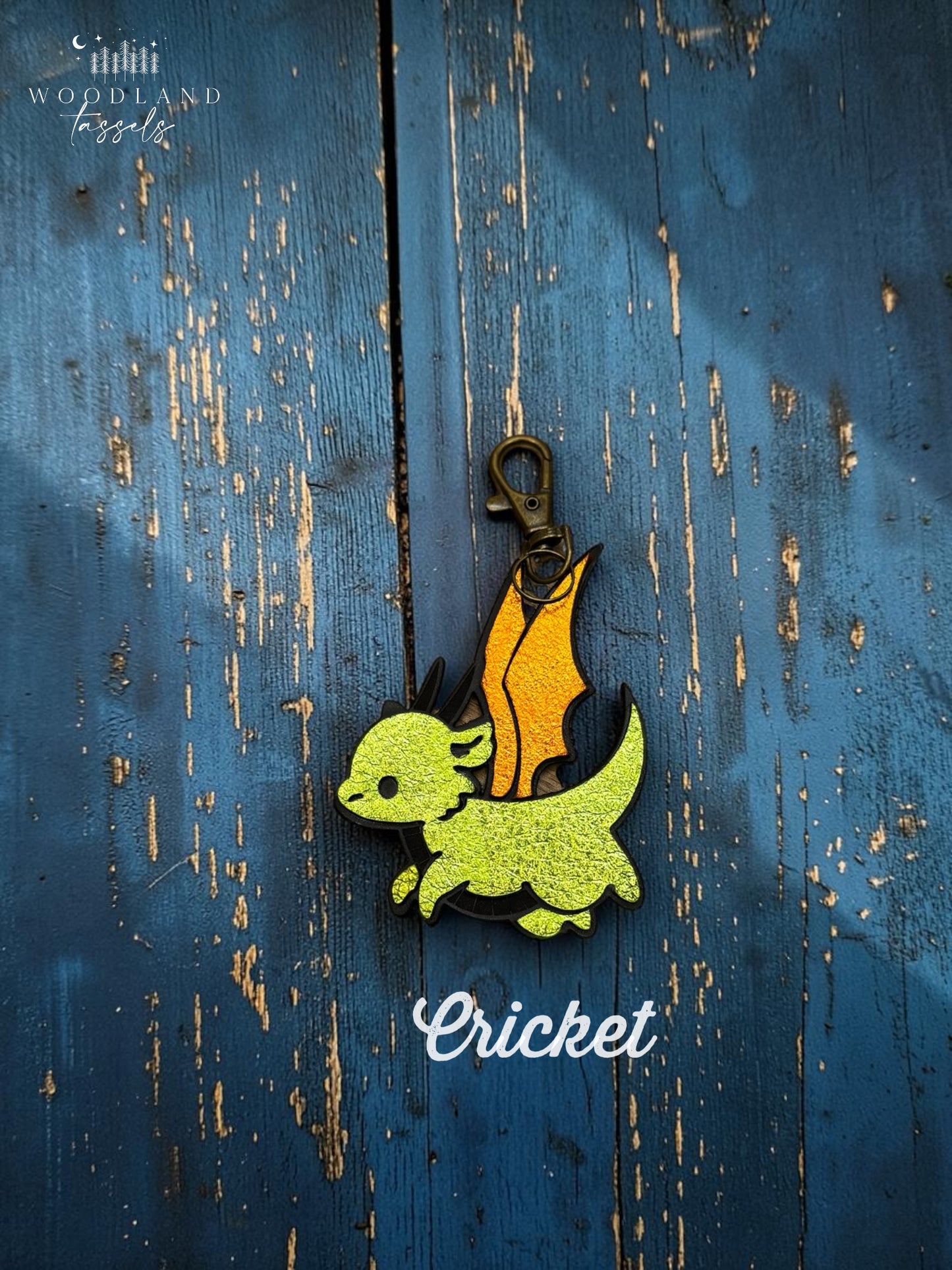 Smol Dragon Leather Charm | Dragon Purse & Bag Charm