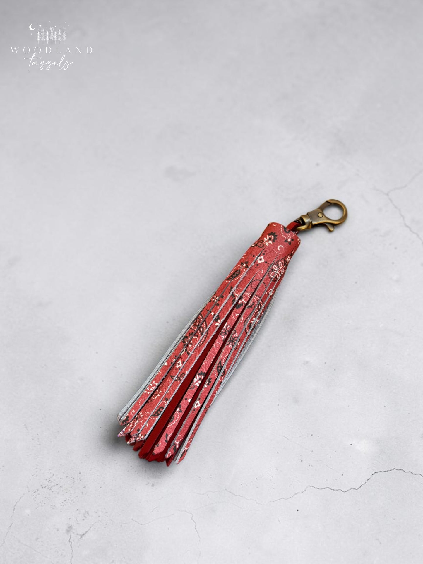 Leather Bow and Tassel Seasonal Sale