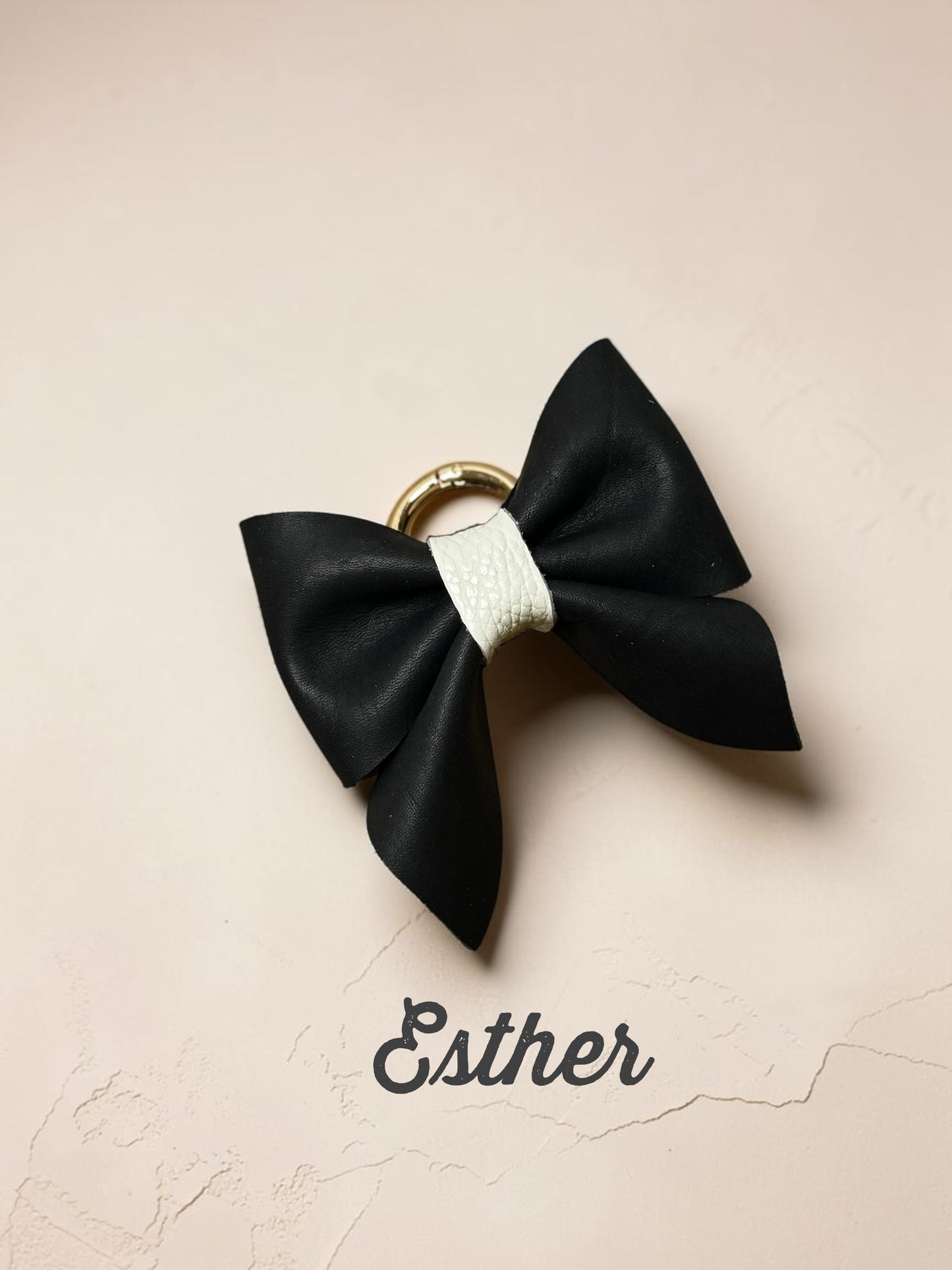 Leather Purse Bows
