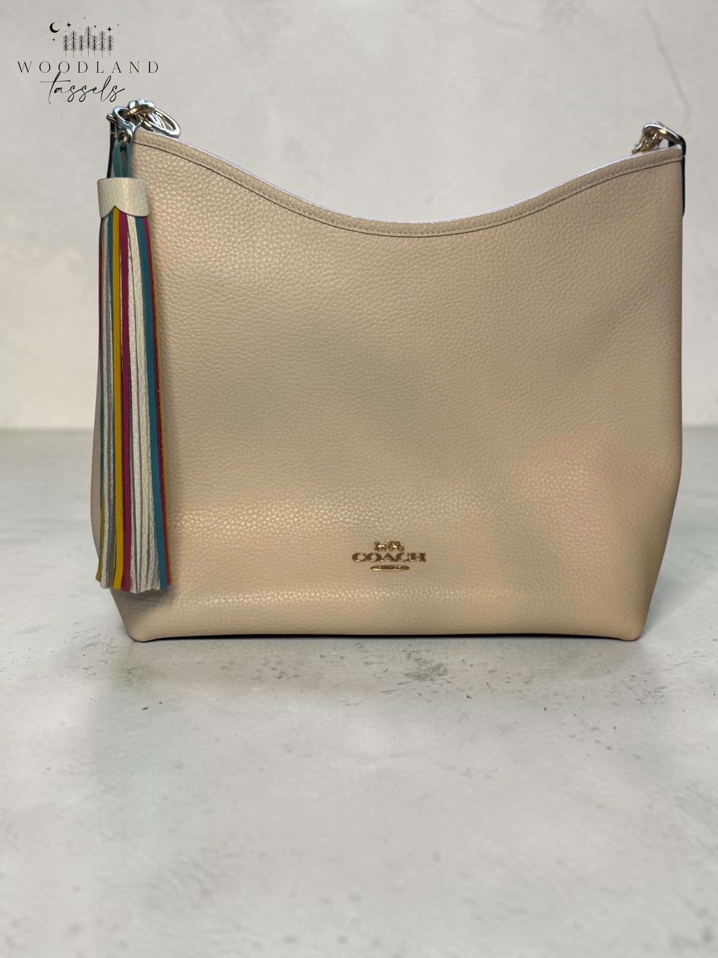 Rainbow Bright Queen Leather Tassel