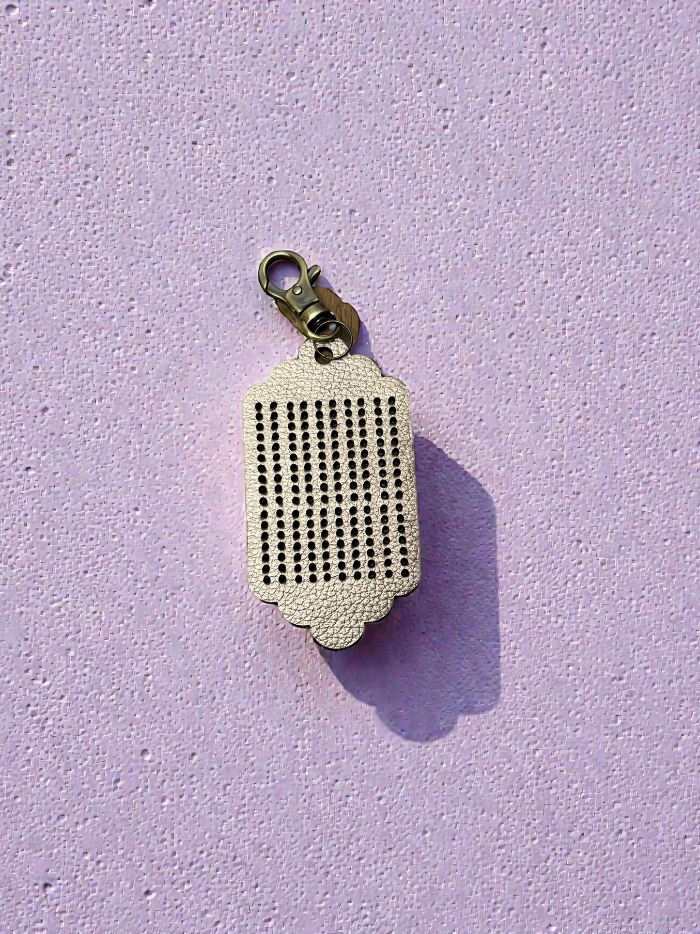 Leather Pin Keeper Charm