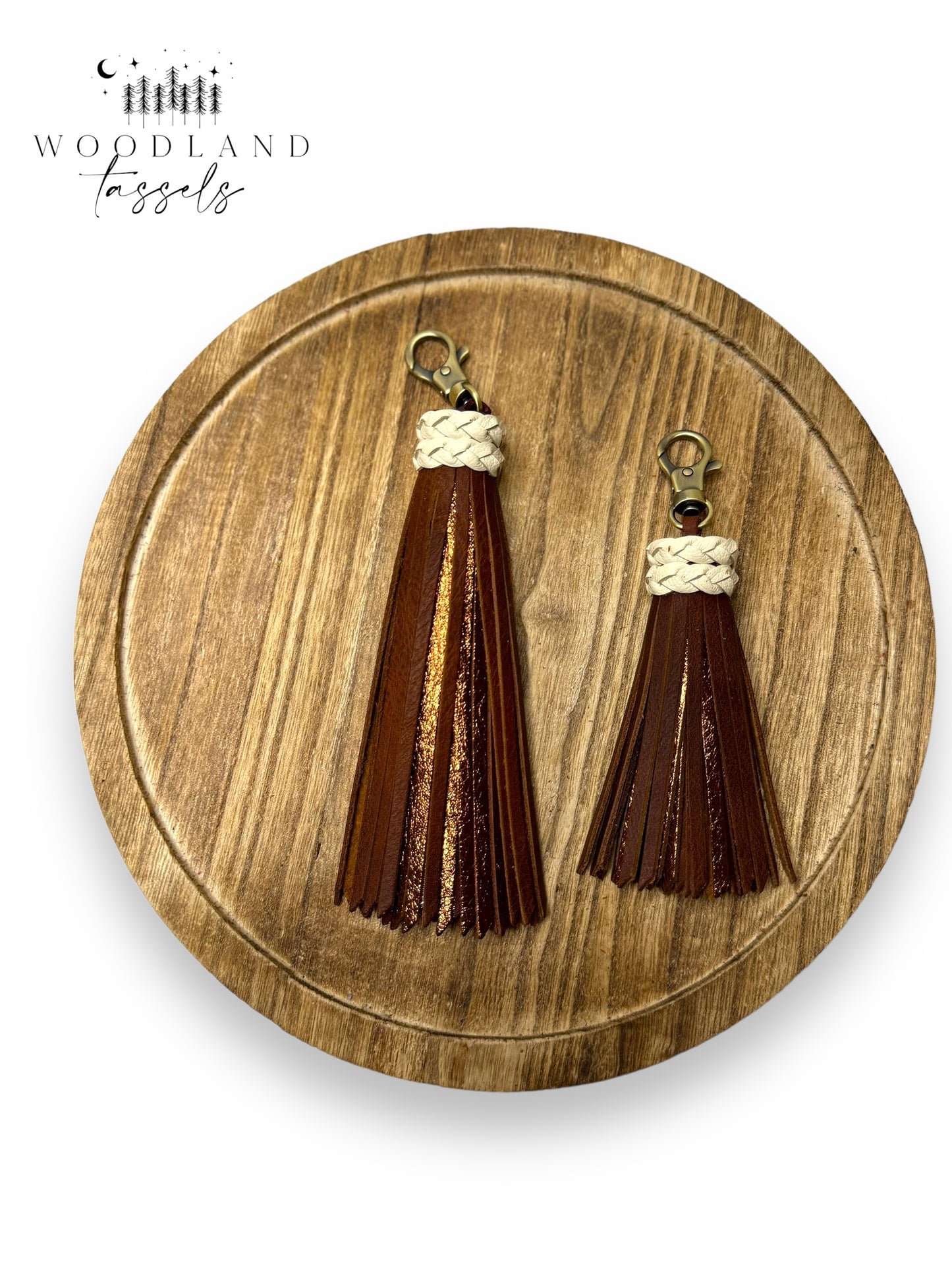 Cappuccino Leather Tassel