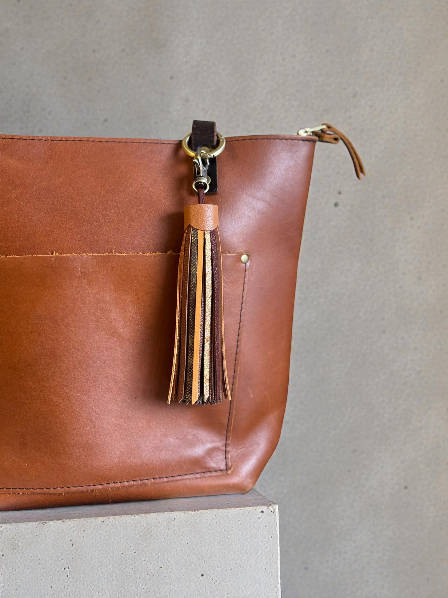 Mystic Woods Leather Tassel