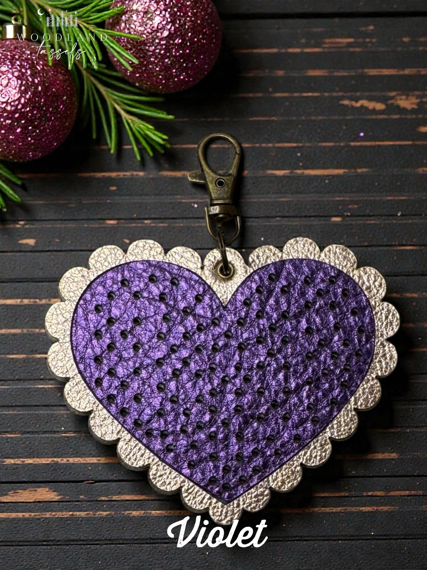 Leather Pin Keeper Charm