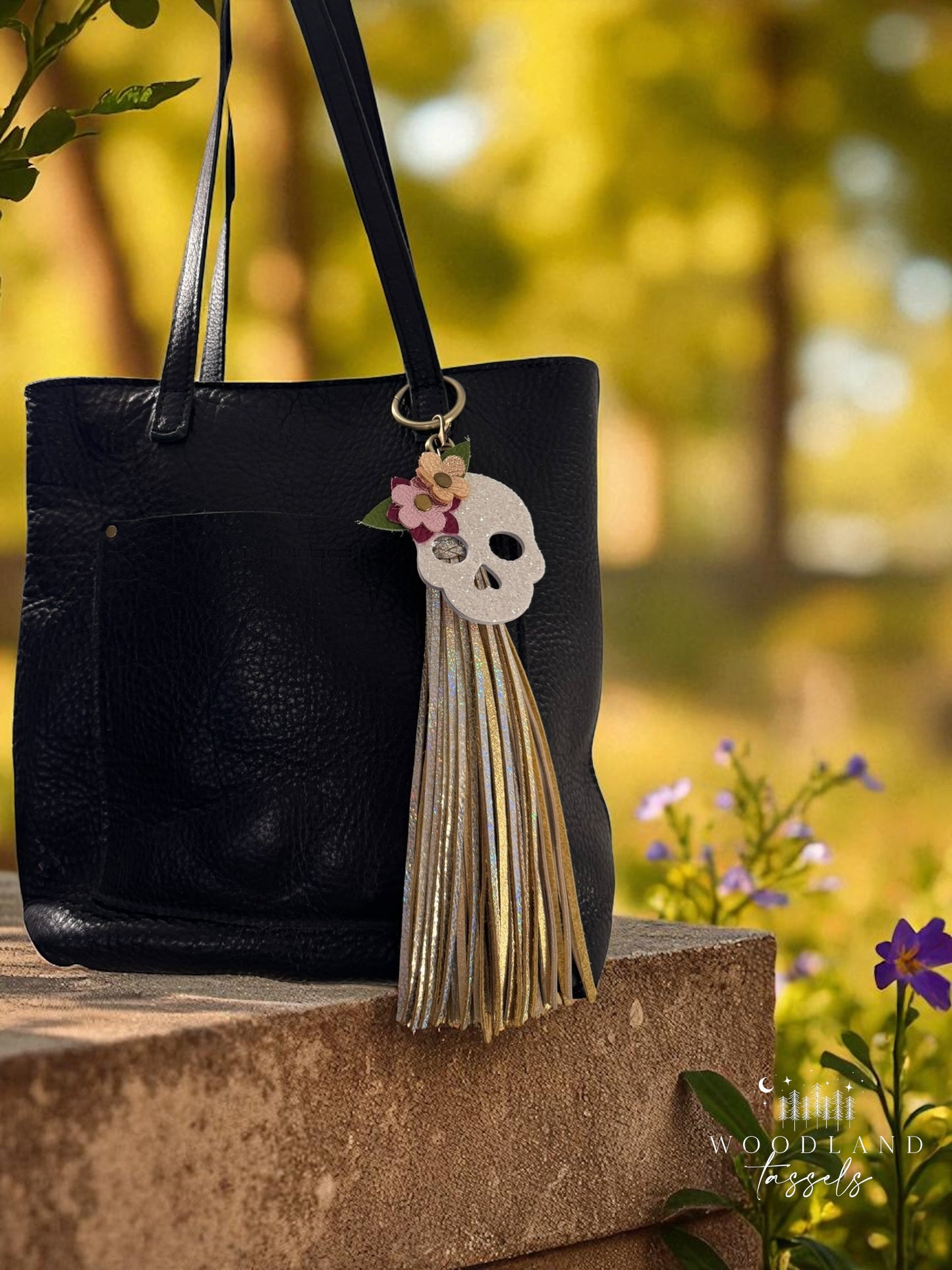Sugar Skull Purse Charms