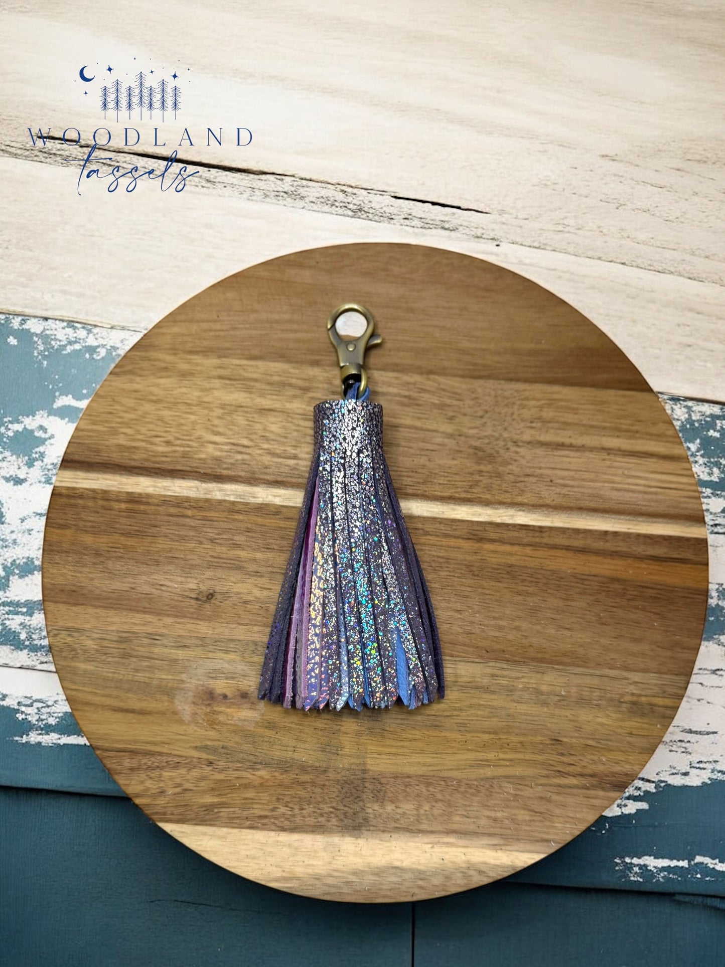 Lunar Dust Tassel Purse Charm