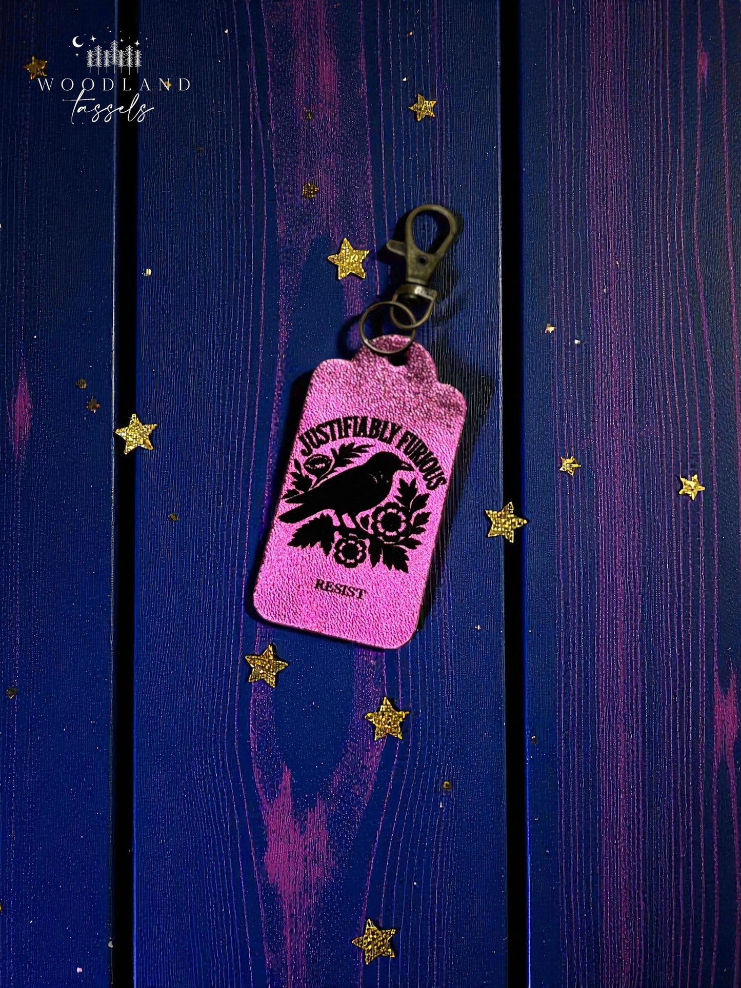 Furious Crow Bag Charm✨