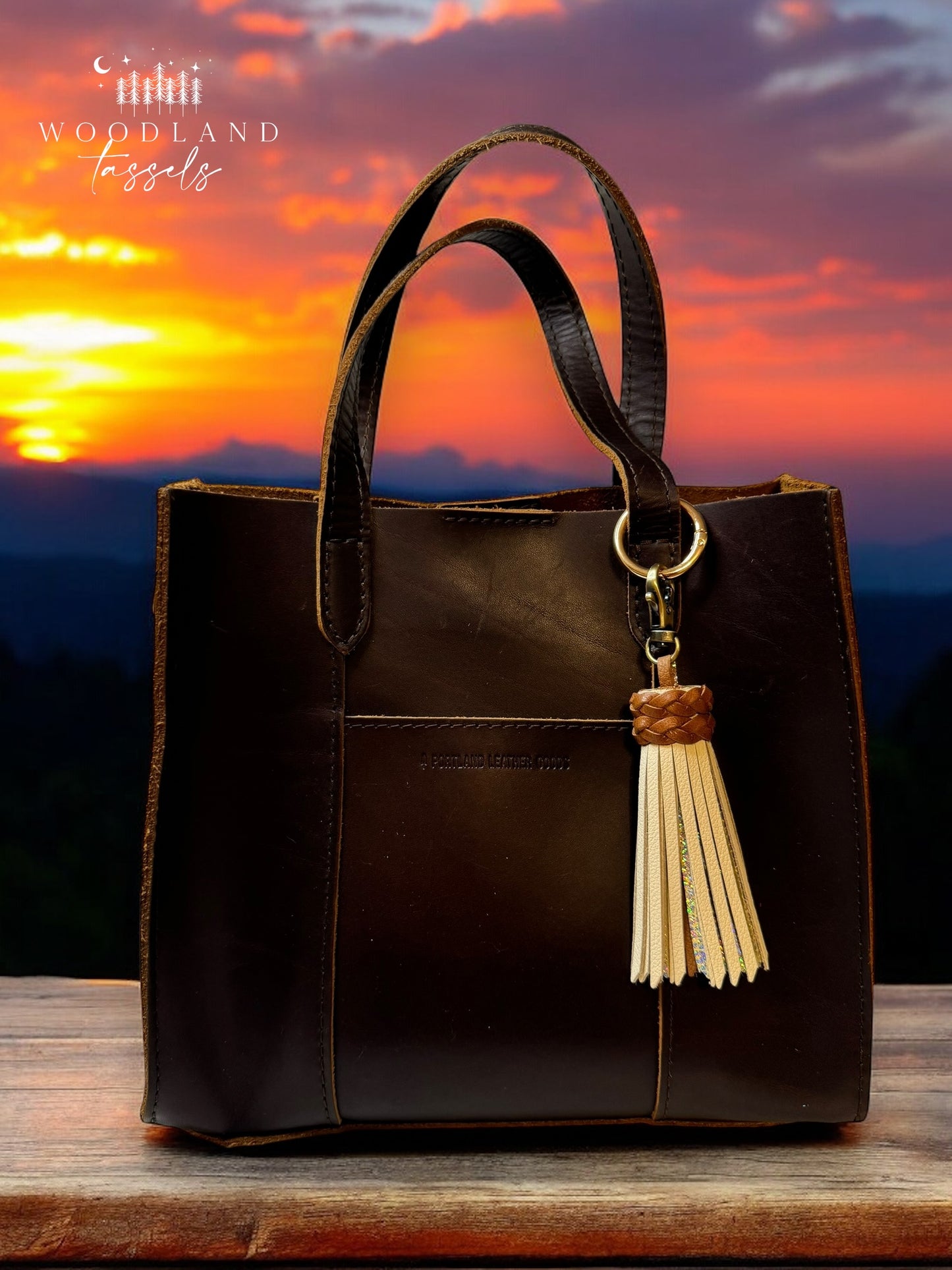 Woodland Queen Leather Tassel