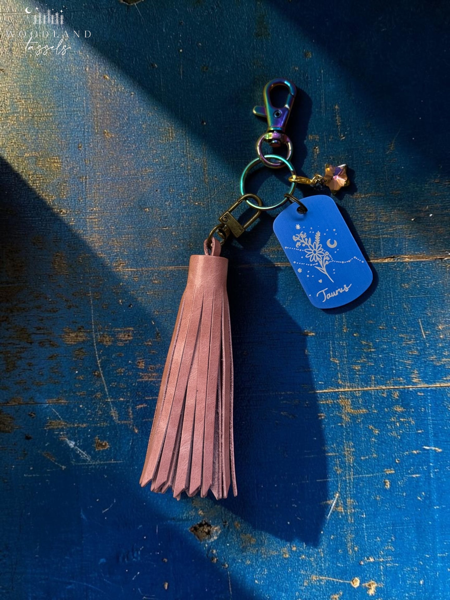 Zodiac Deluxe Leather Charm Set