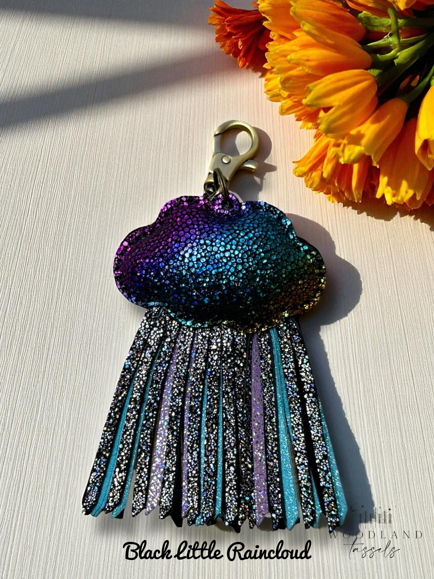 Pre Order- Puffy Cloudburst Purse Charm