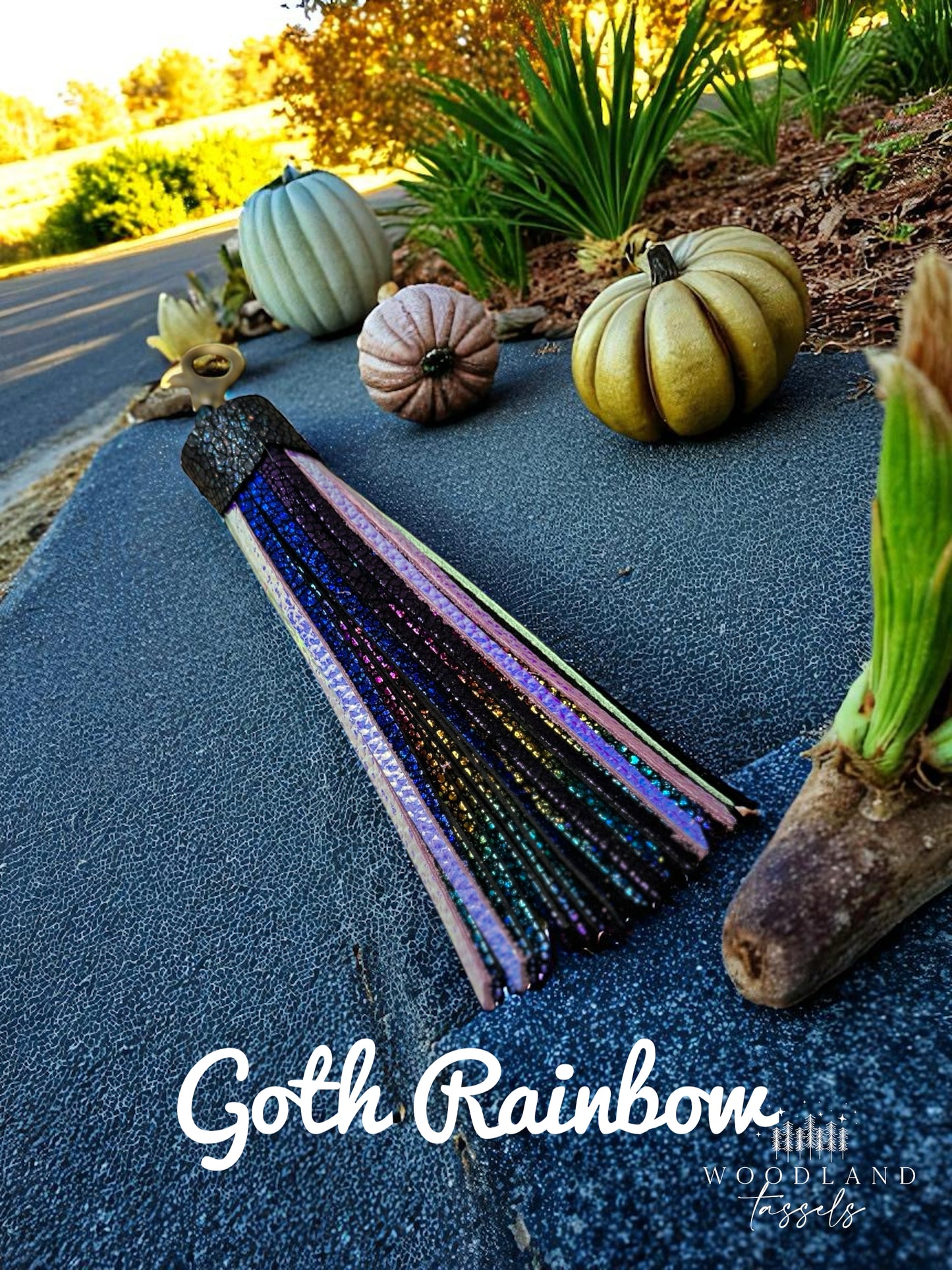 Technicolor Tassels- Jumbo 7.25”