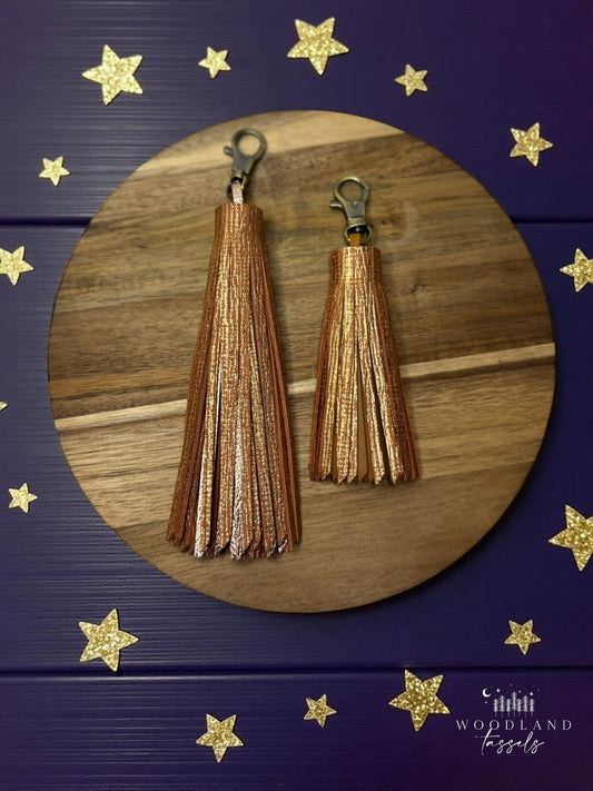 Cedar Leather Tassel