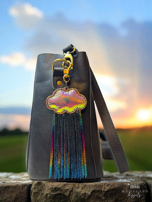 Pre Order- Puffy Cloudburst Purse Charm