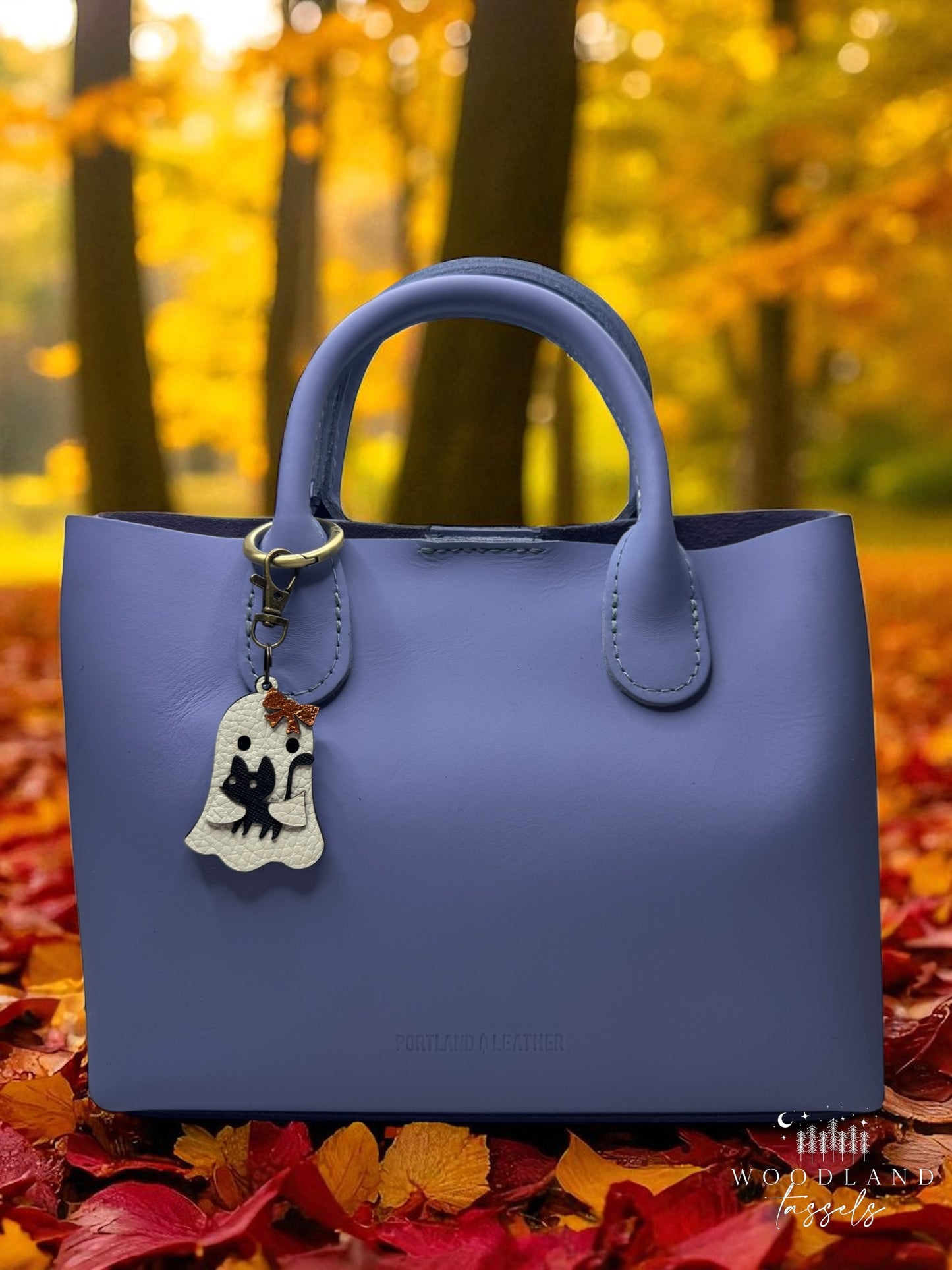Ghost Purse Charm
