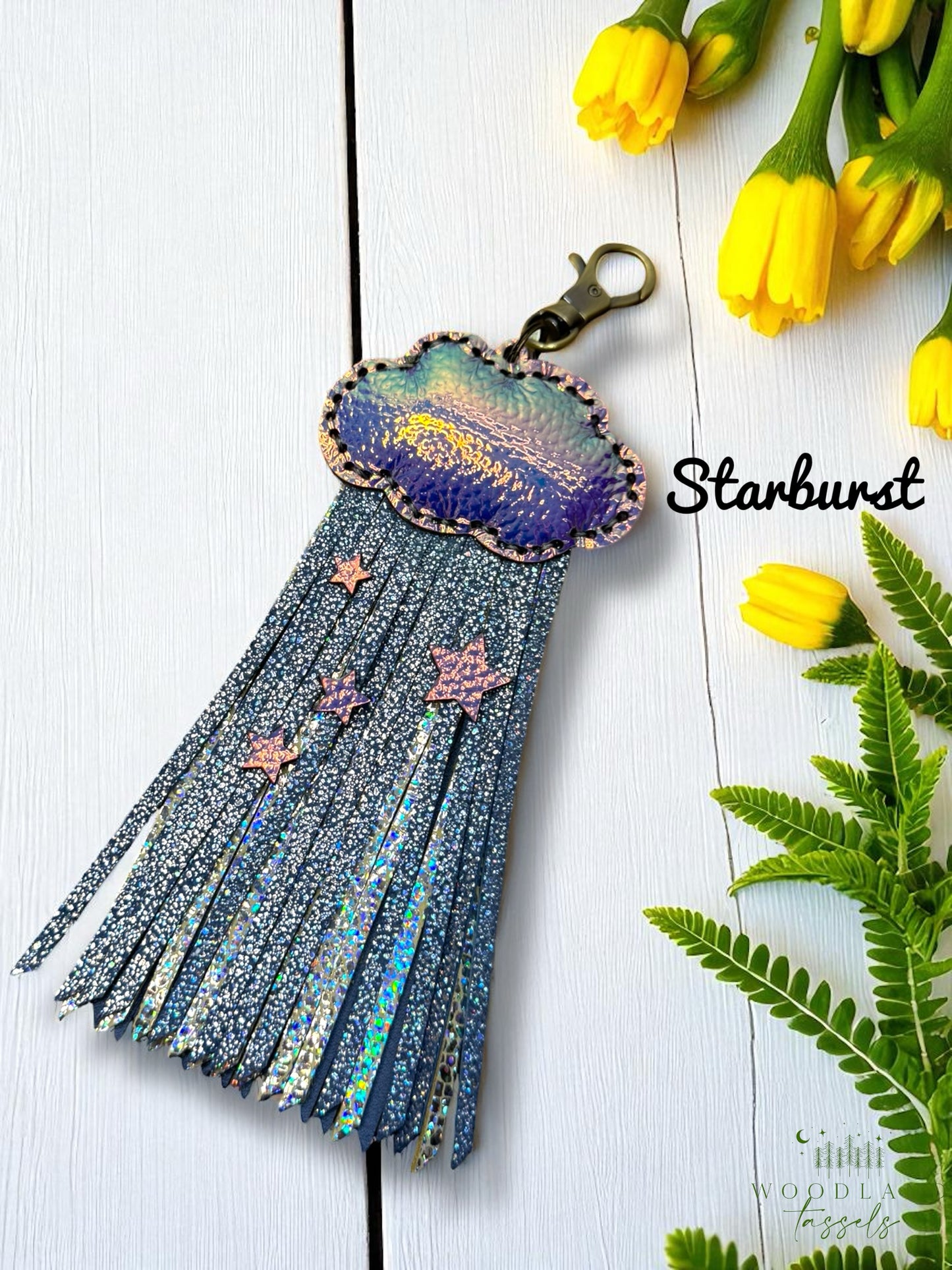Pre Order- Puffy Cloudburst Purse Charm