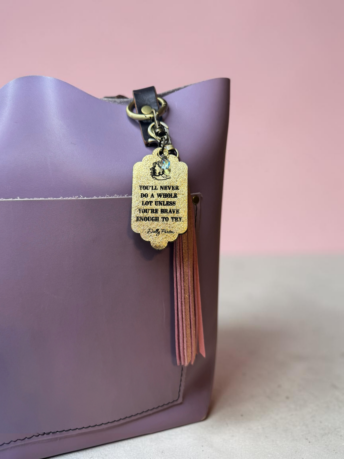 Dolly Leather Bag Charms
