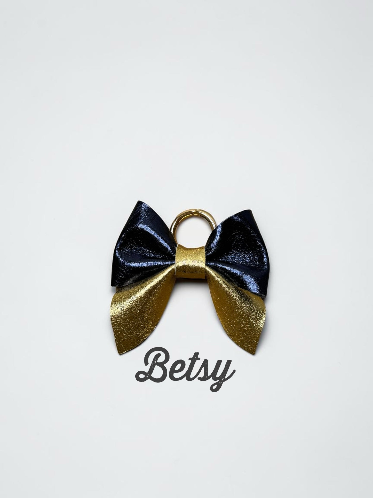 Leather Purse Bows