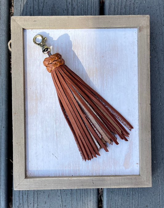 Canoe Leather Tassel