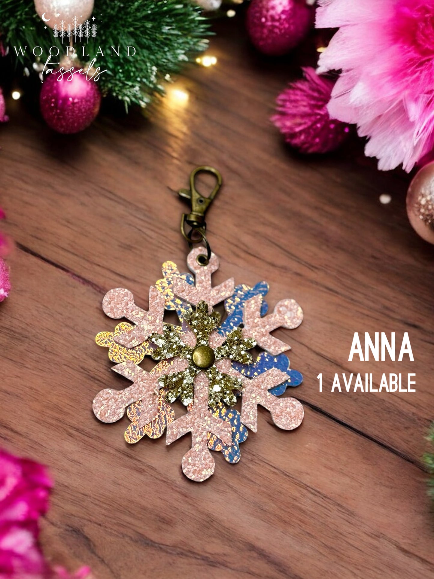 Snowflake Purse Charm Limited Edition