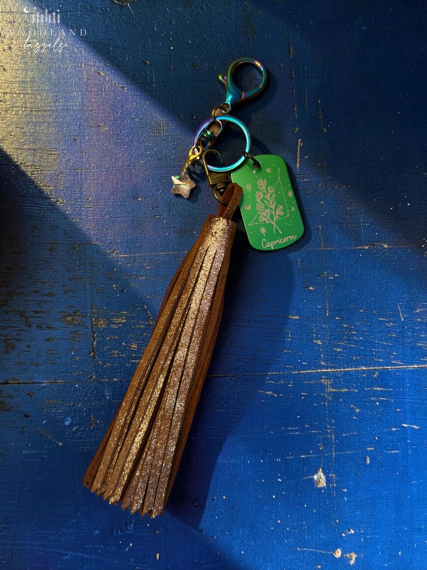 Zodiac Deluxe Leather Charm Set