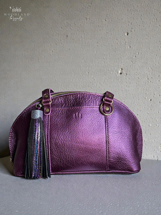 Mystic Rainbow Leather Tassel