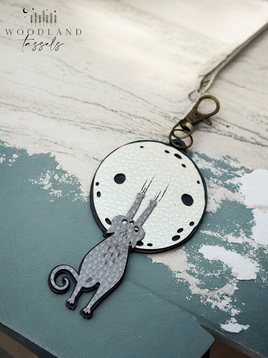 Luna Kitty Purse Charm