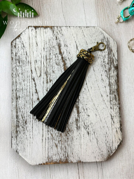 Cocktail Dress Leather Tassel